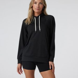 Halo Oversized Hoodie | Black Heather