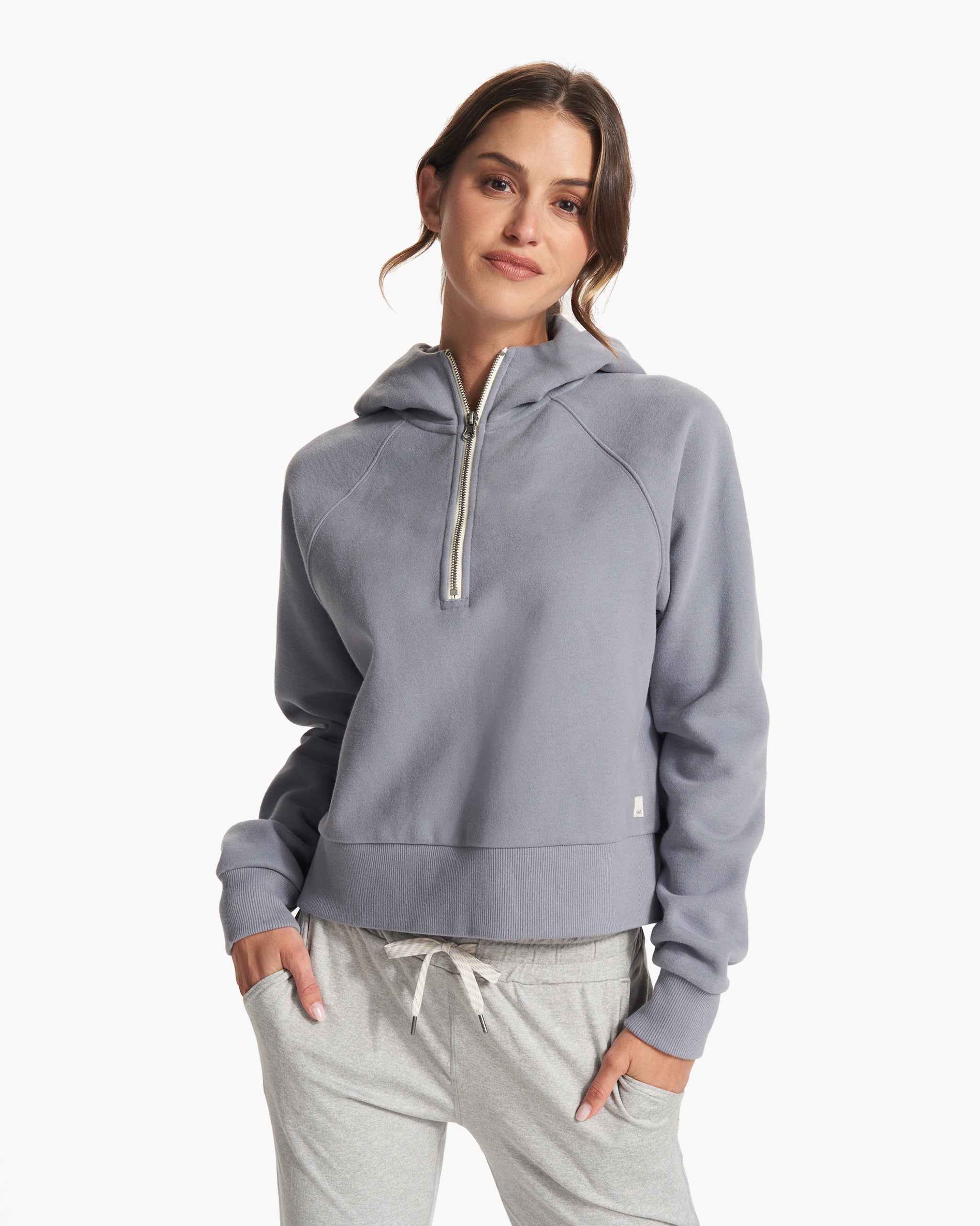 Restore Half Zip Hoodie | Flint