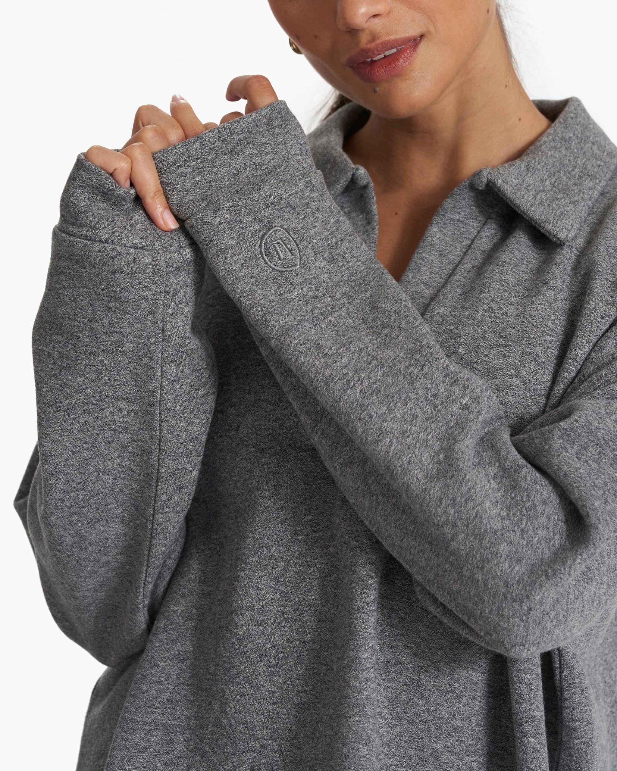 Sedona Polo | Heather Grey - Image 6