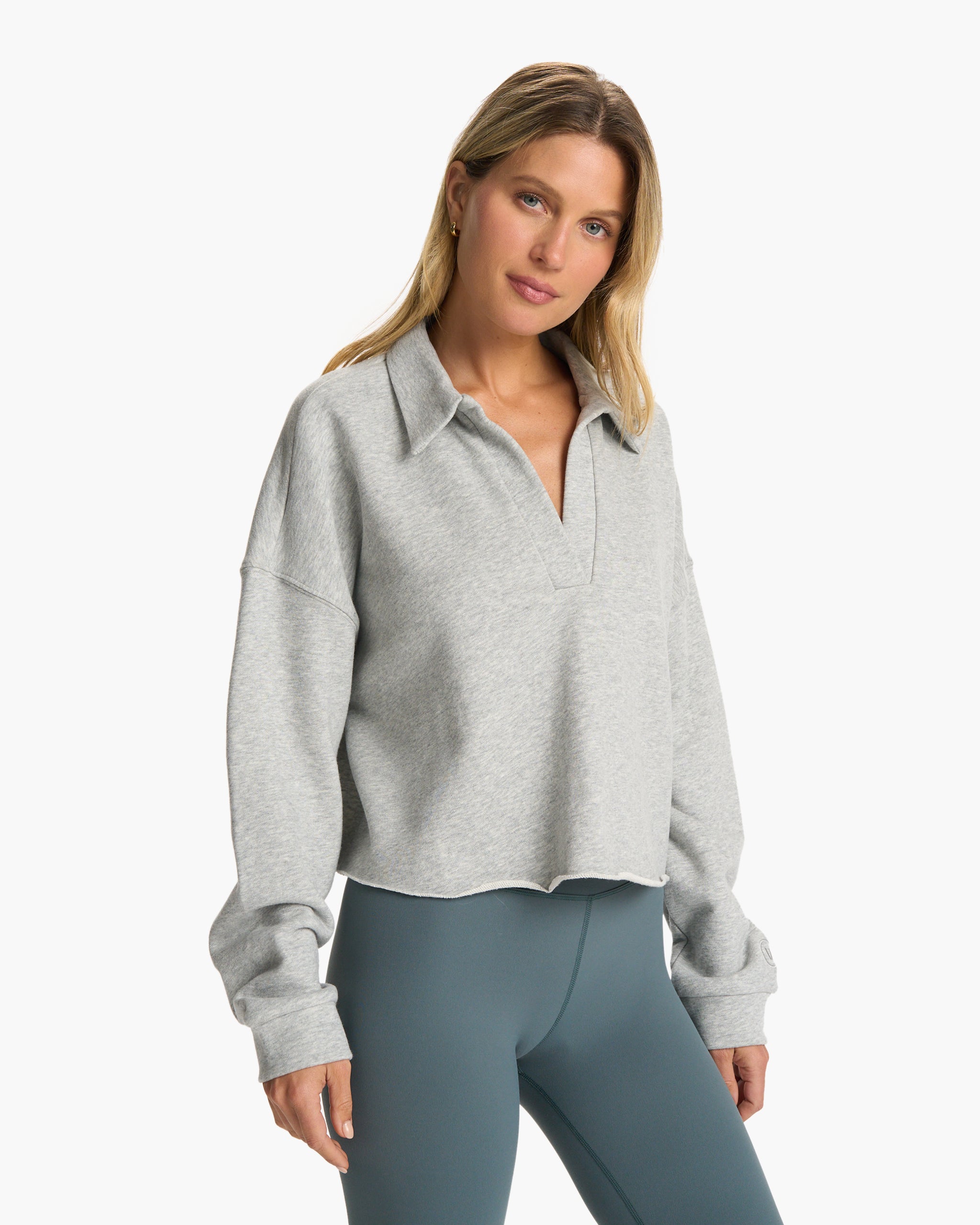 Sedona Polo | Light Heather Grey - Image 2