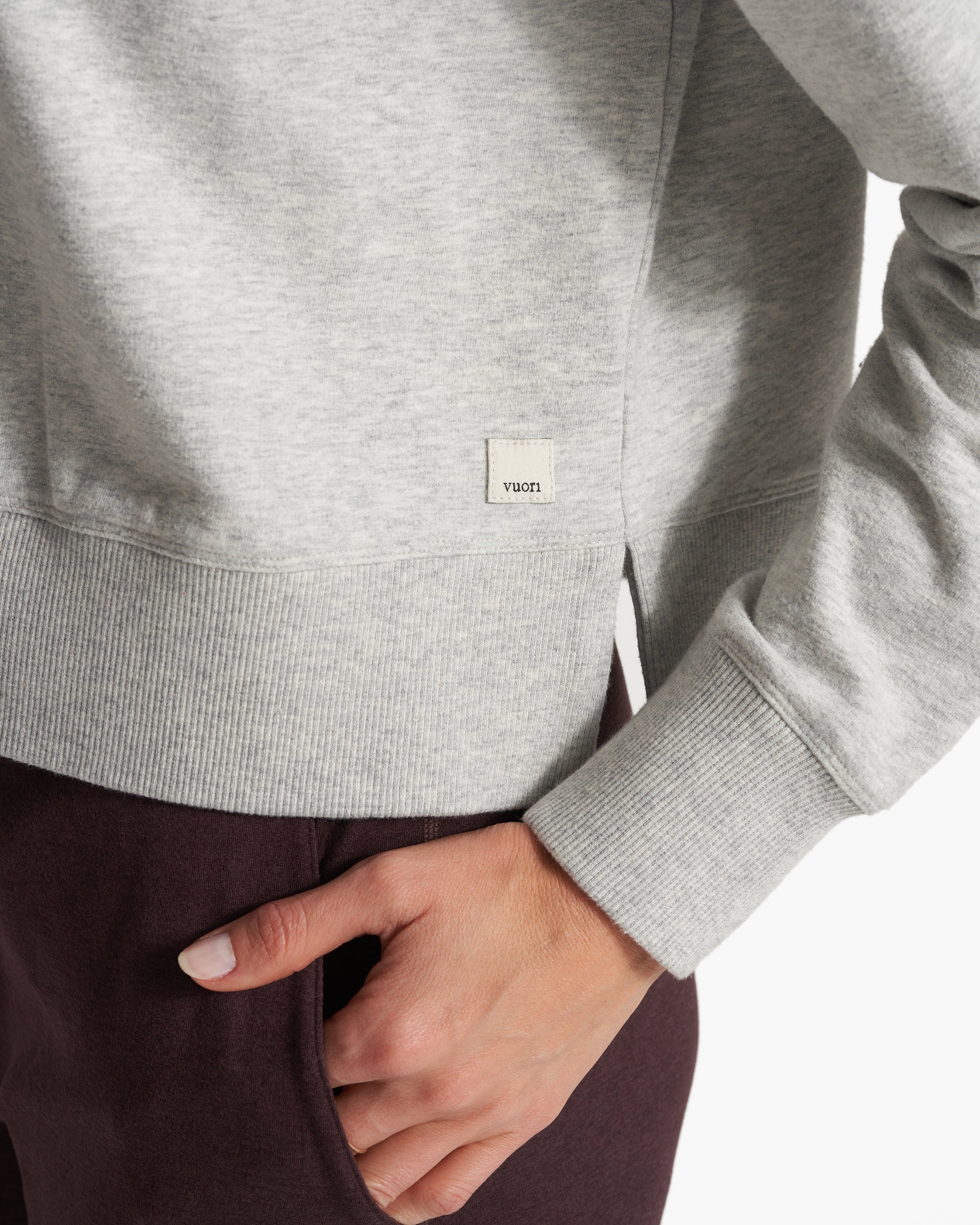 Laguna Henley | Light Heather Grey - Image 5