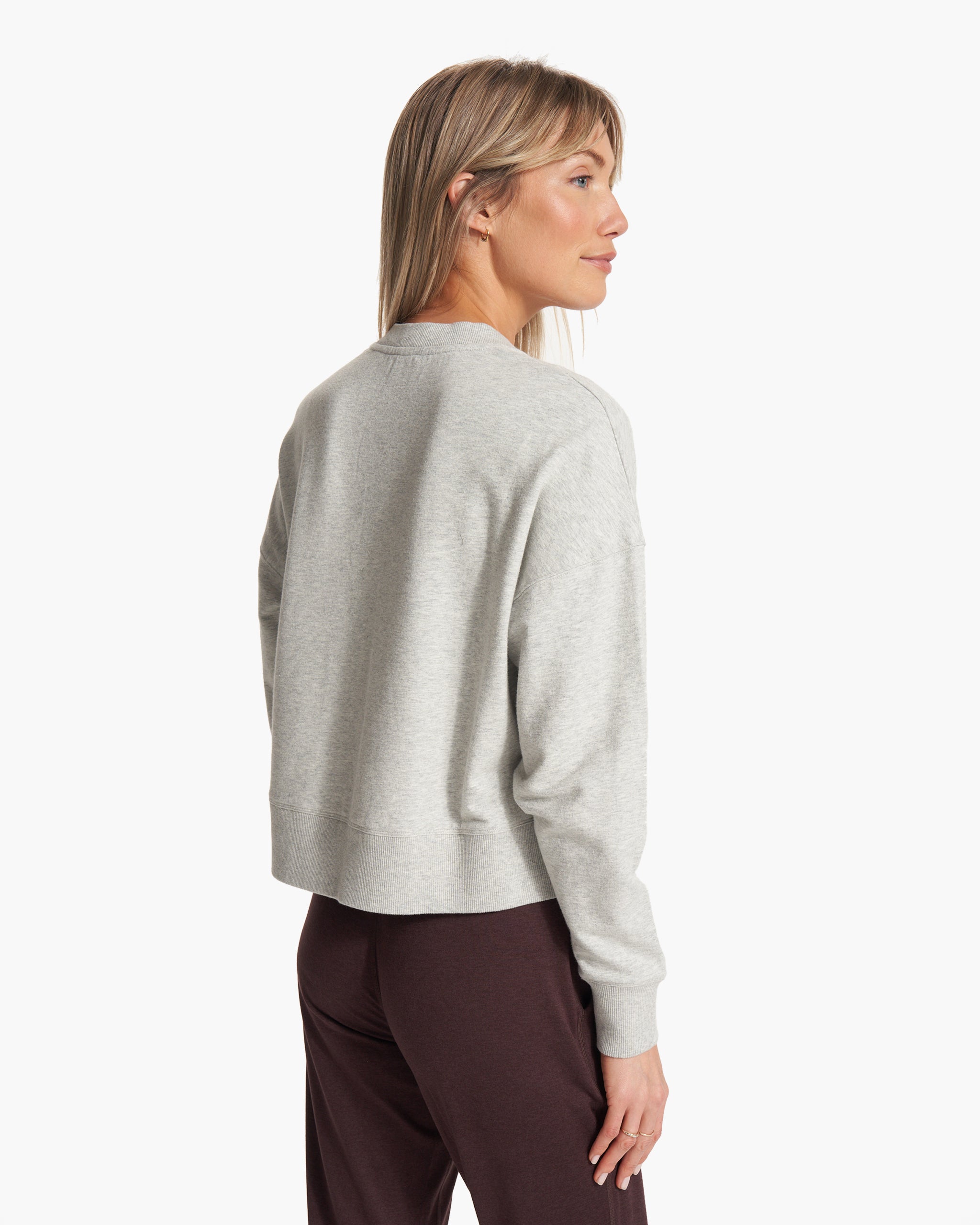 Laguna Henley | Light Heather Grey - Image 4