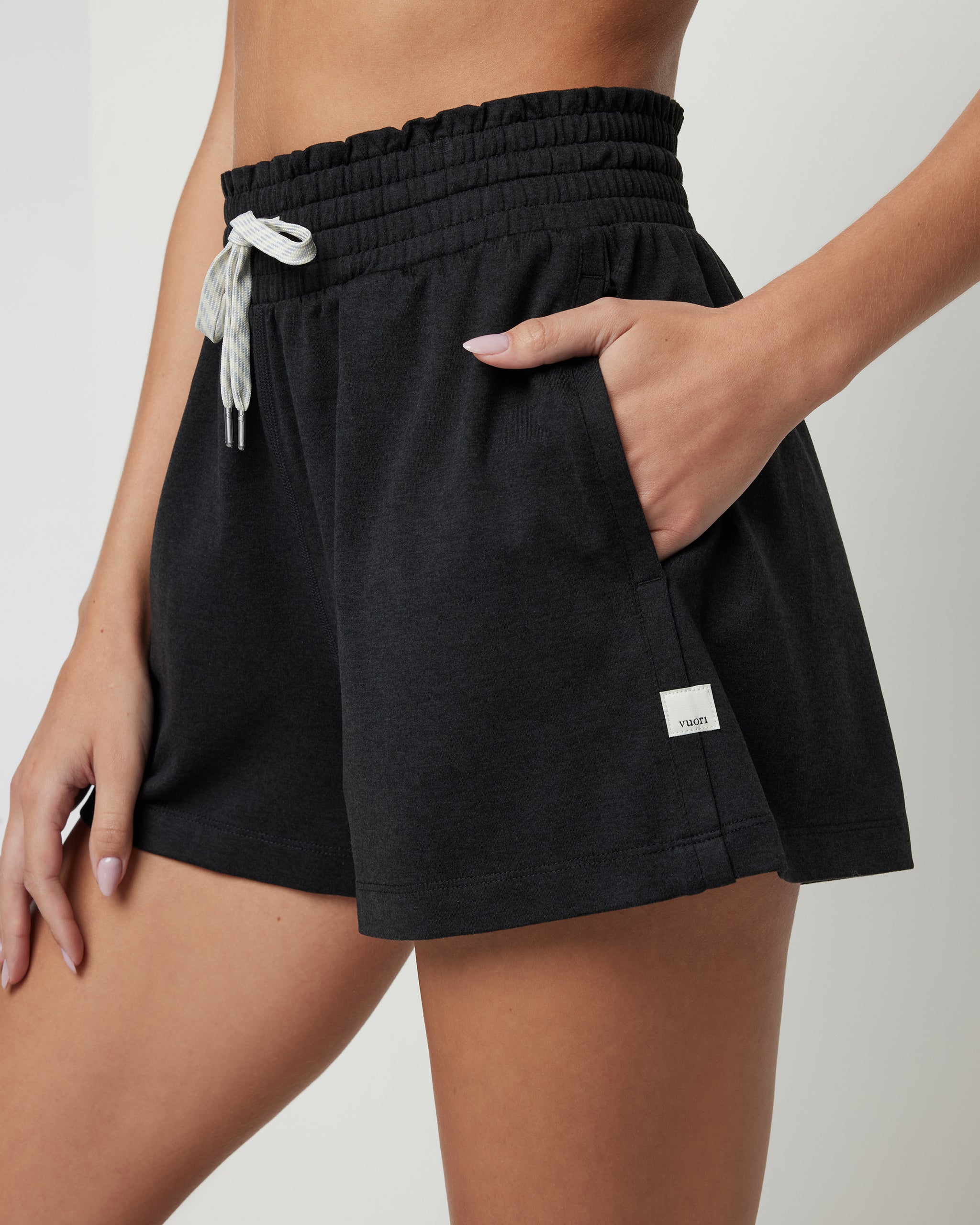 Halo Boxy Short | Black Heather - Image 2