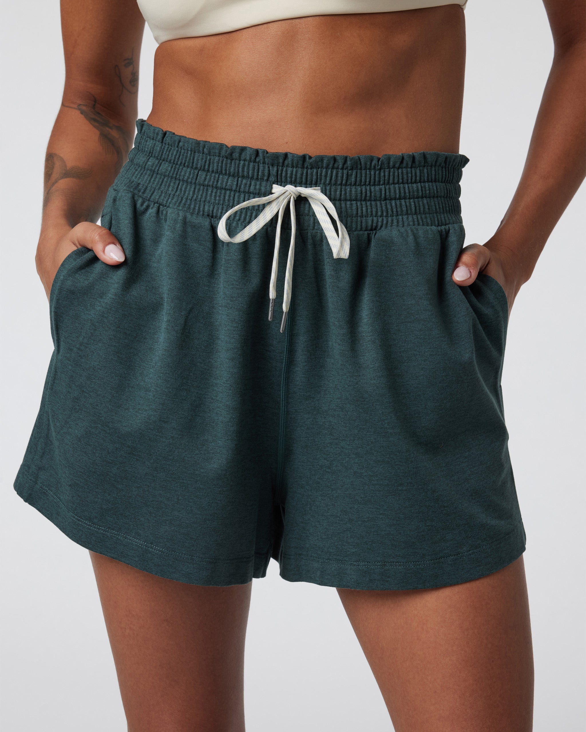 Halo Boxy Short | Grove Heather - Image 4