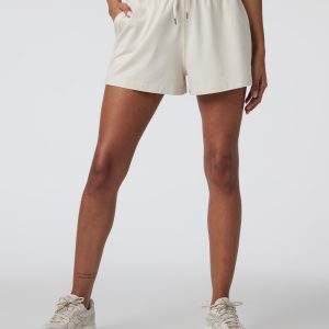 Halo Boxy Short | Milkweed Heather