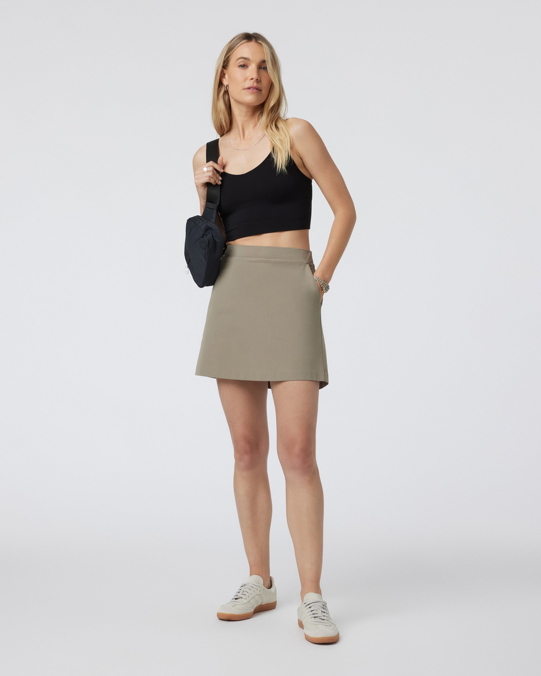 Women's Vuori Meta™ Skirt | Taupe - Image 2