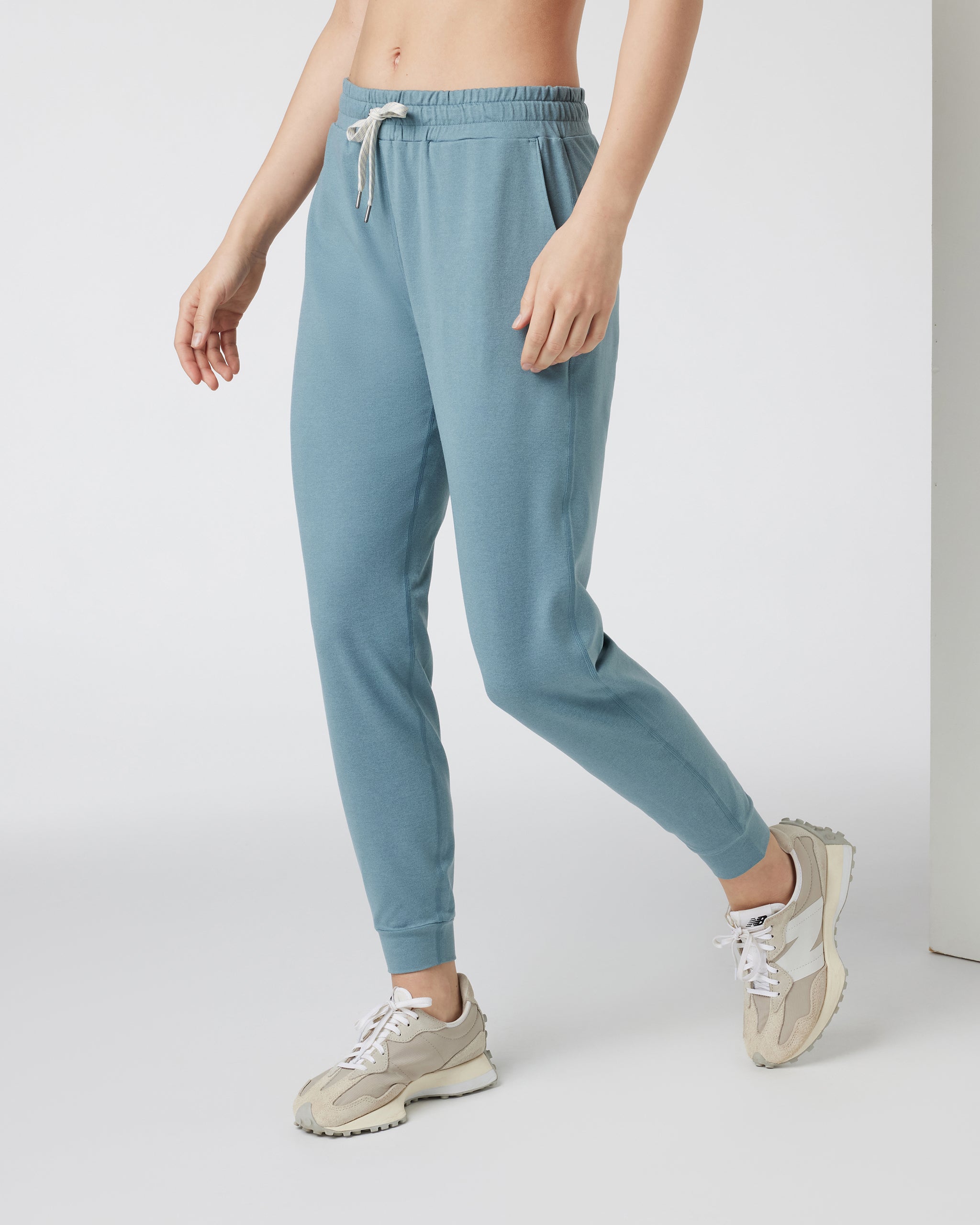 Performance Jogger - Long | Smoke Blue Heather - Image 4