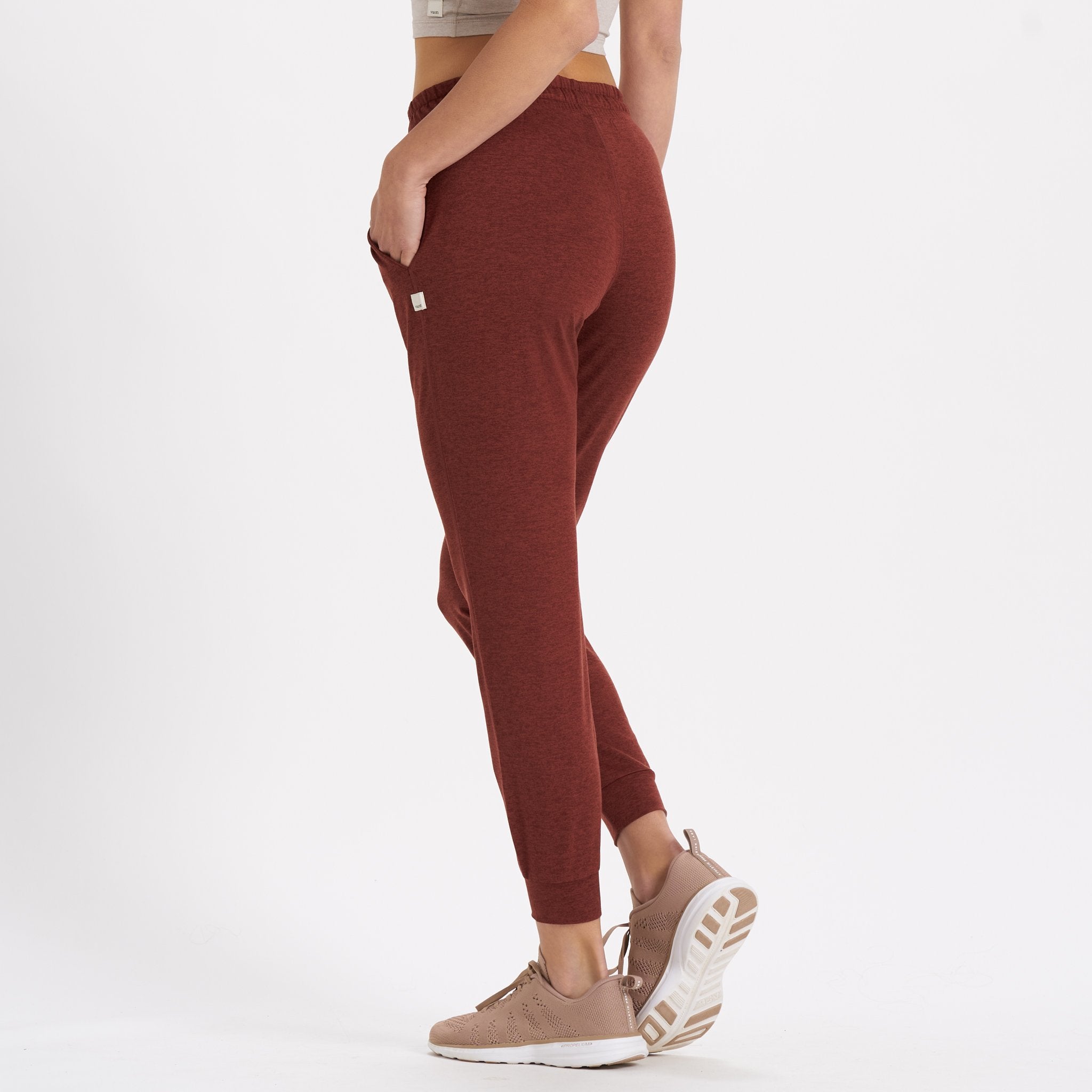 Performance Jogger - Long | Brick Heather - Image 3