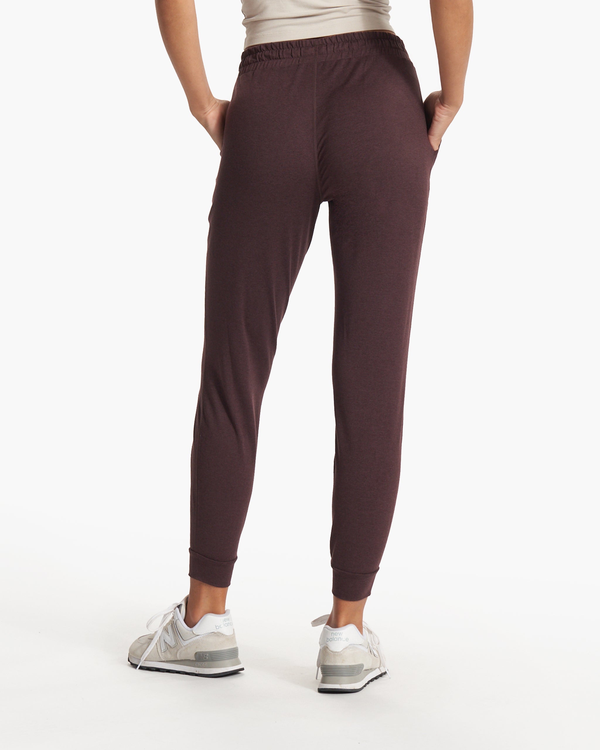 Performance Jogger - Long | Mahogany Heather - Image 4