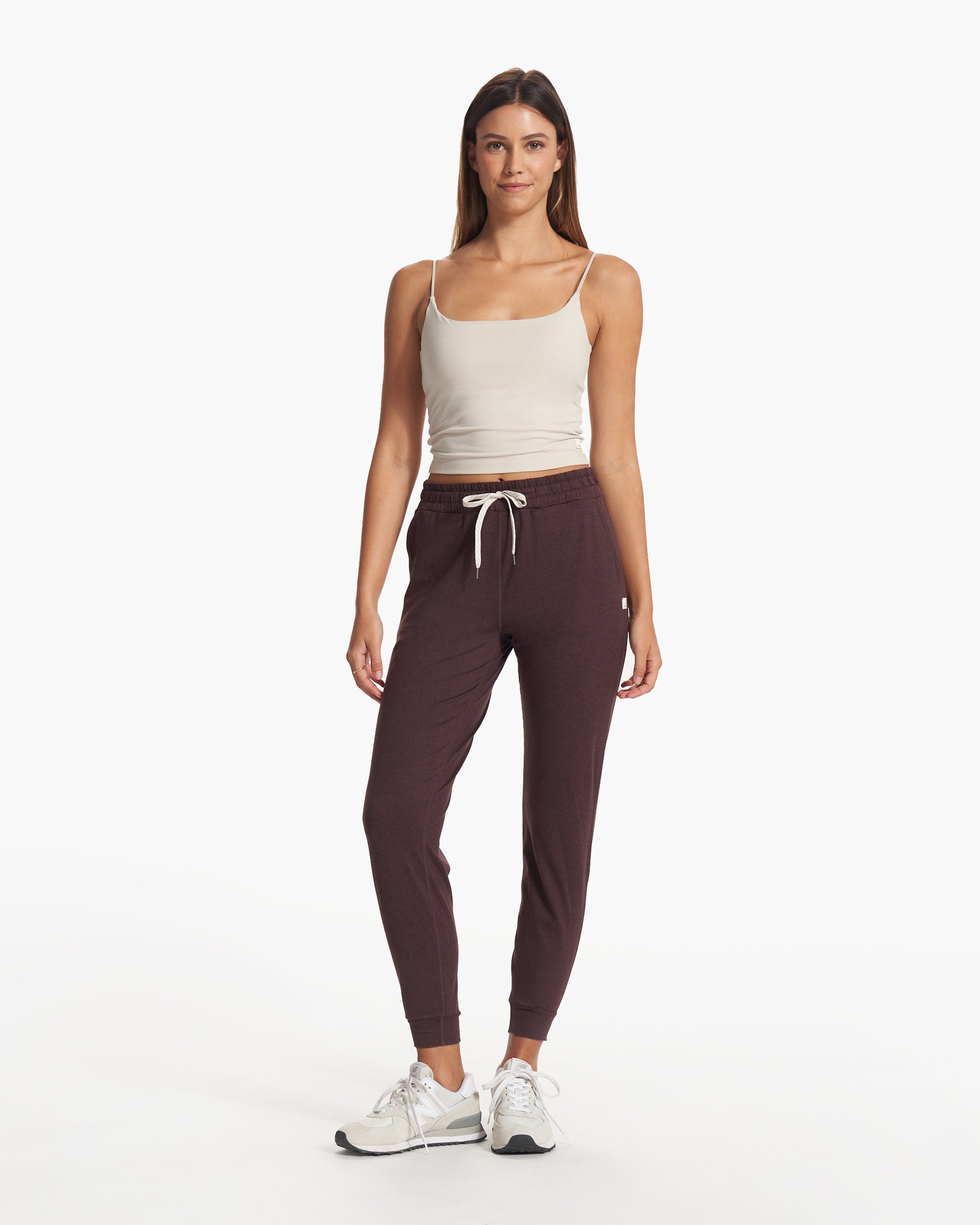 Performance Jogger - Long | Mahogany Heather - Image 5