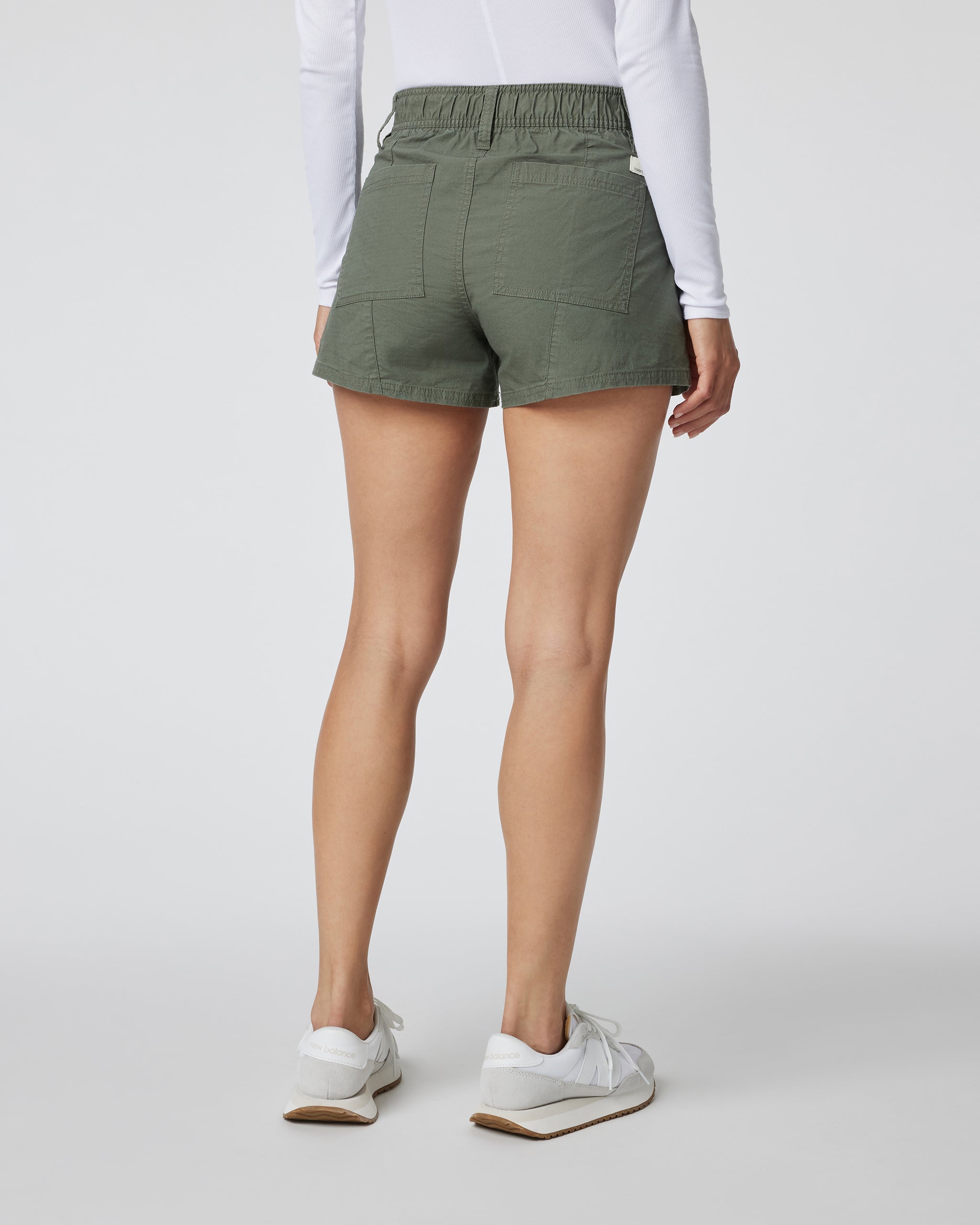 Vintage Ripstop Utility Short | Army - Image 3