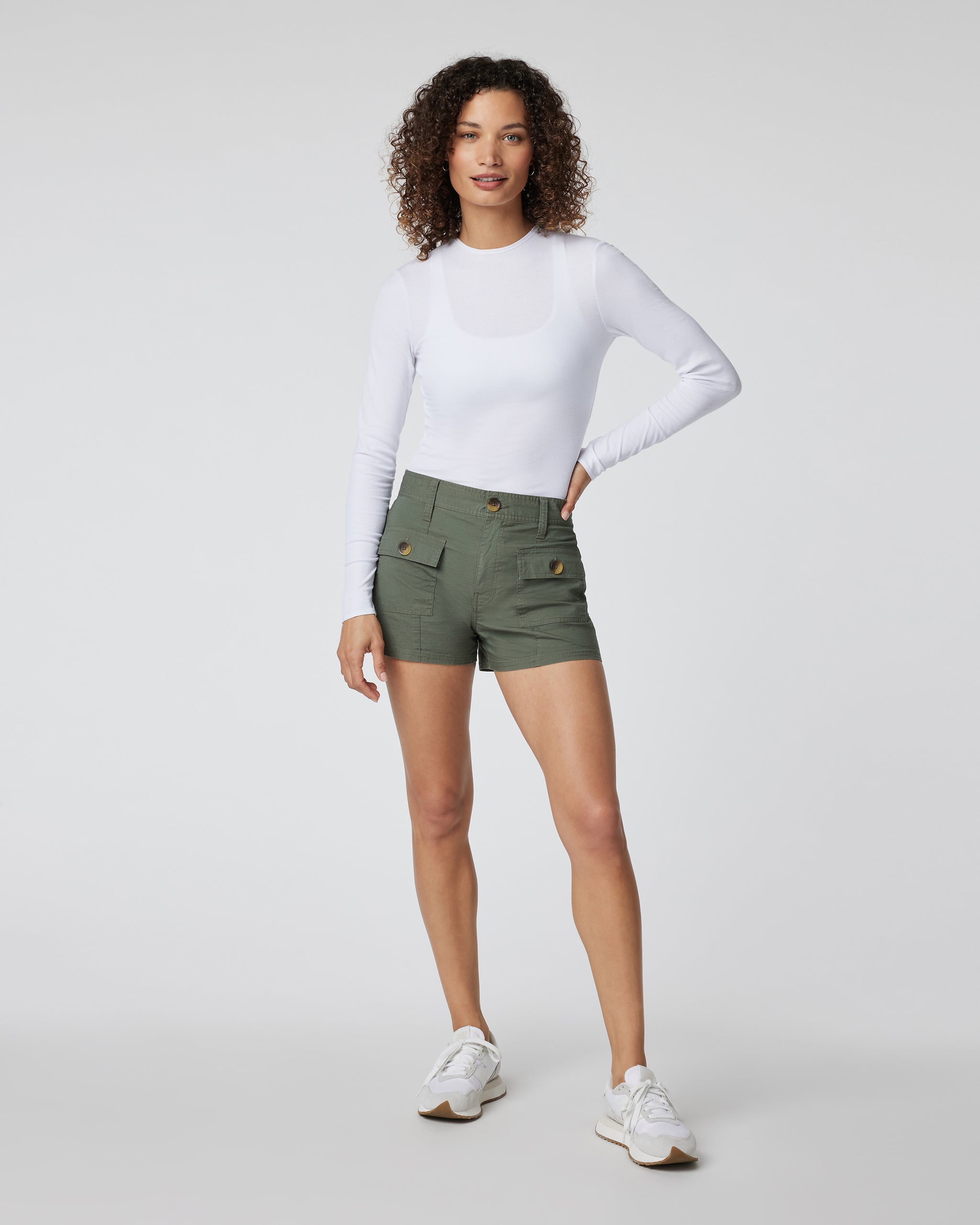 Vintage Ripstop Utility Short | Army - Image 2