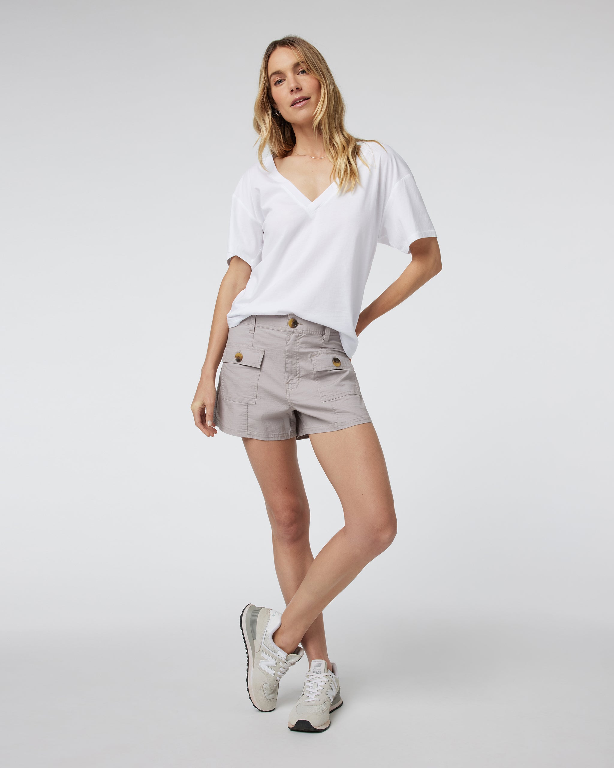 Vintage Ripstop Utility Short | Soft Pewter - Image 2