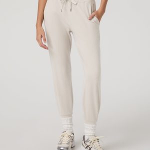 Performance Jogger | Ecru Heather