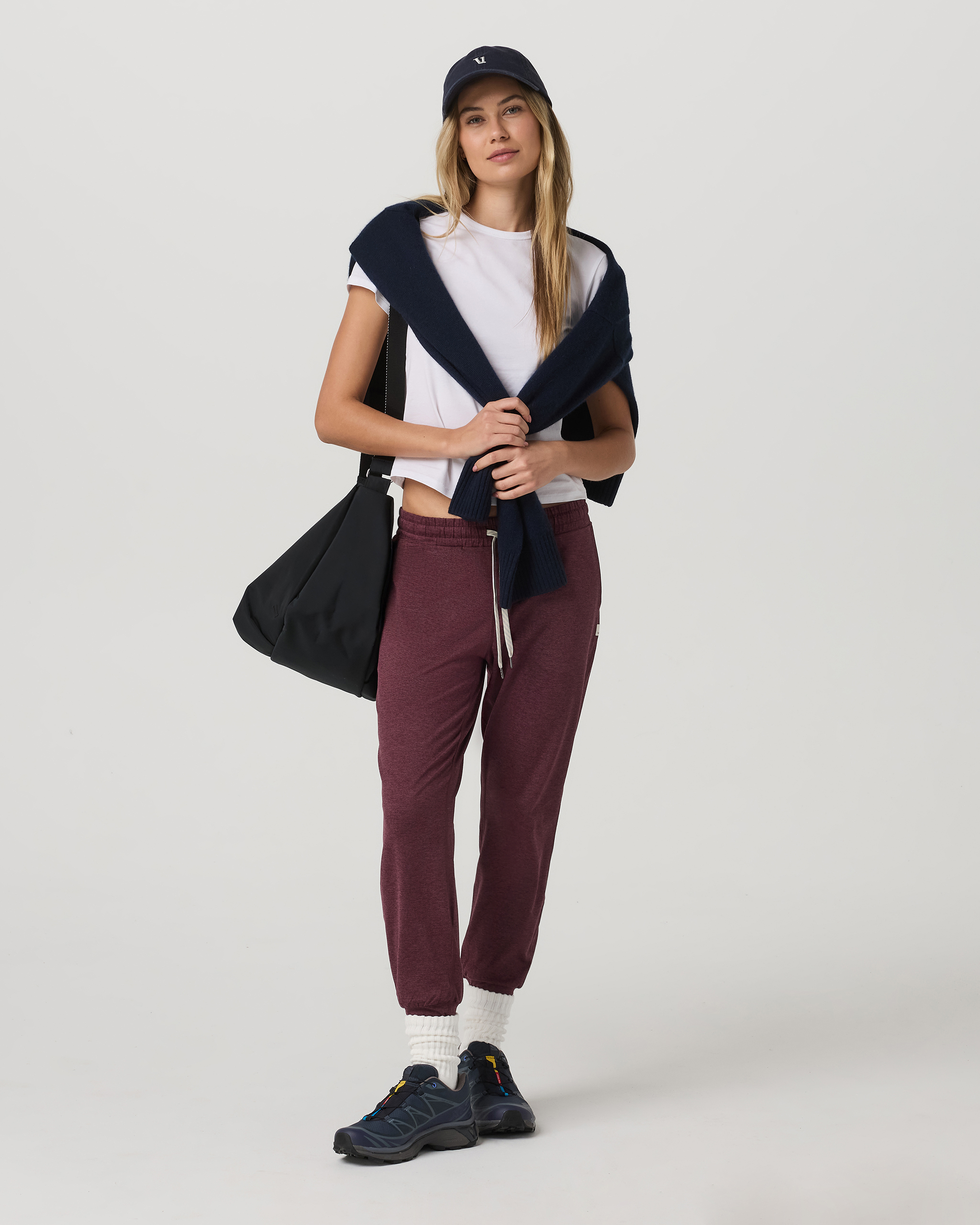 Performance Jogger - Long | Fig Heather - Image 4