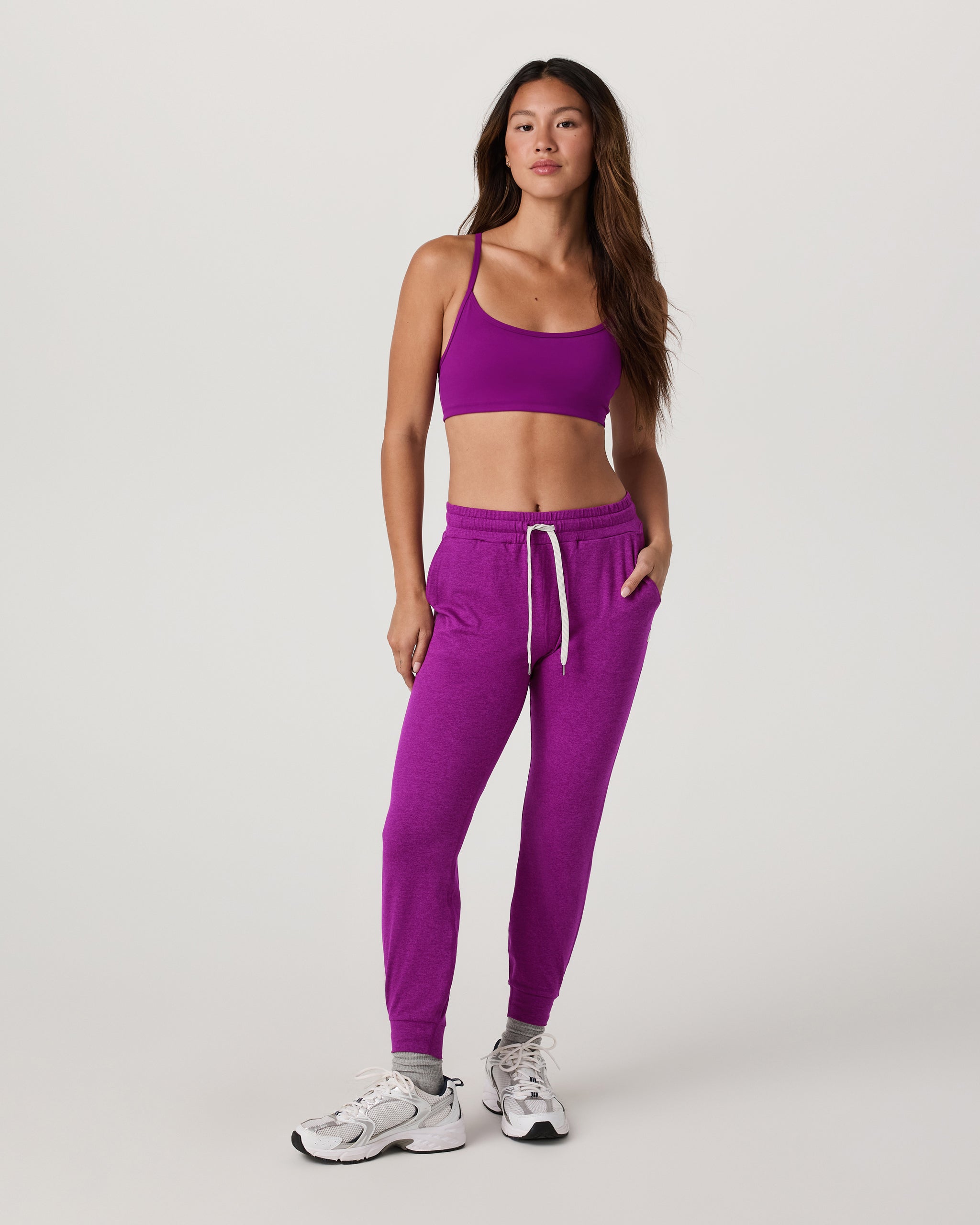 Performance Jogger | Magenta Heather - Image 2