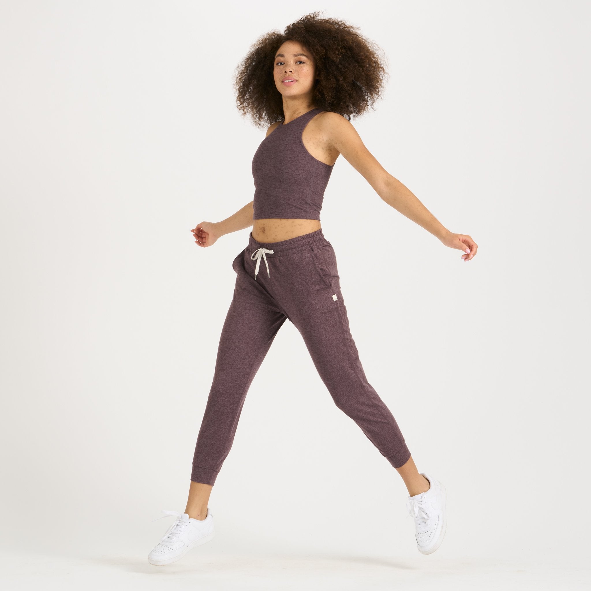 Performance Jogger | Smoked Plum Heather - Image 3