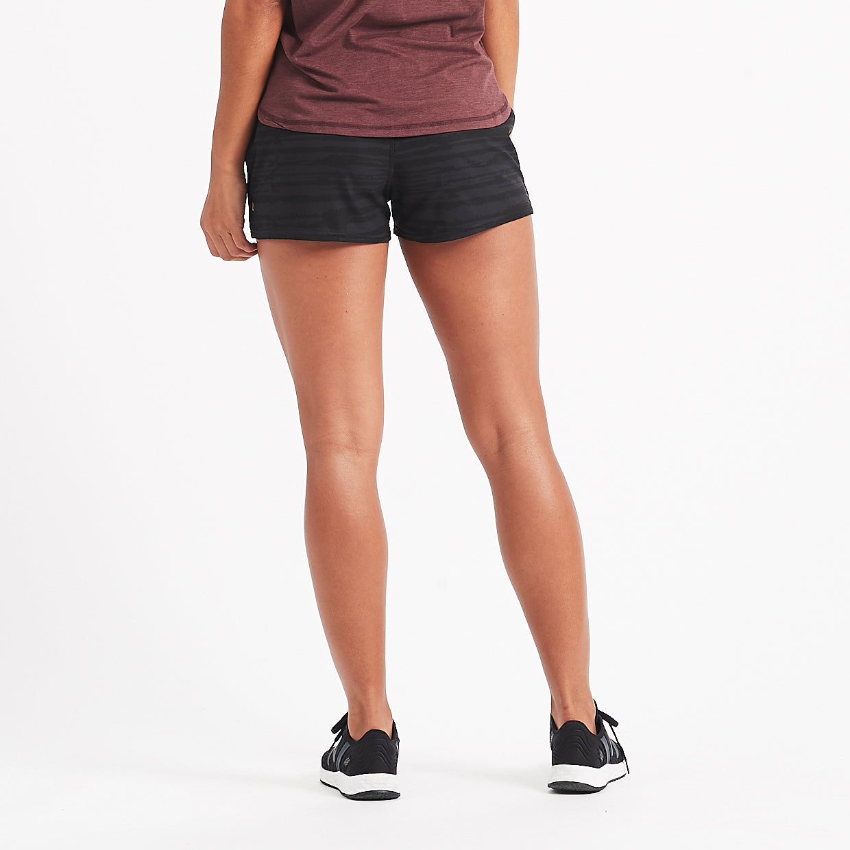 Clementine Short | Black Dye Stripe - Image 3