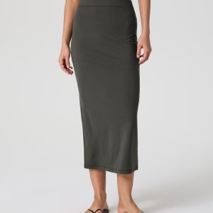 Halo Column Skirt | Kale