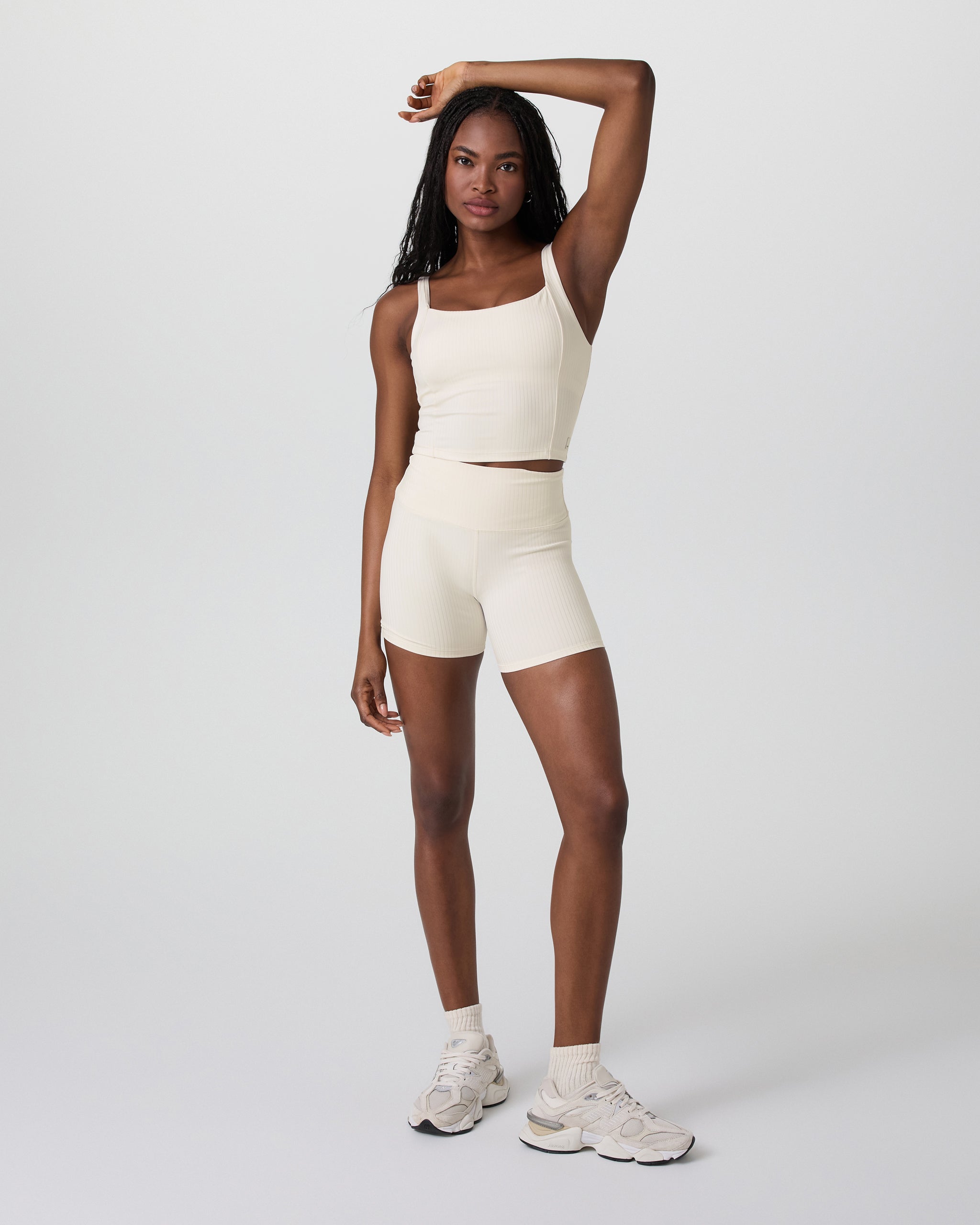 Inversion Rib Short | Marshmallow - Image 2