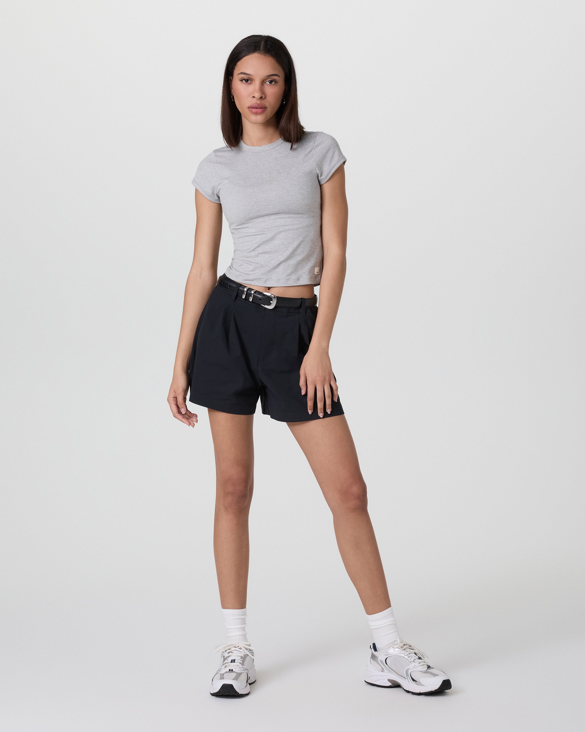 Womens Meta Short | Black - Image 2