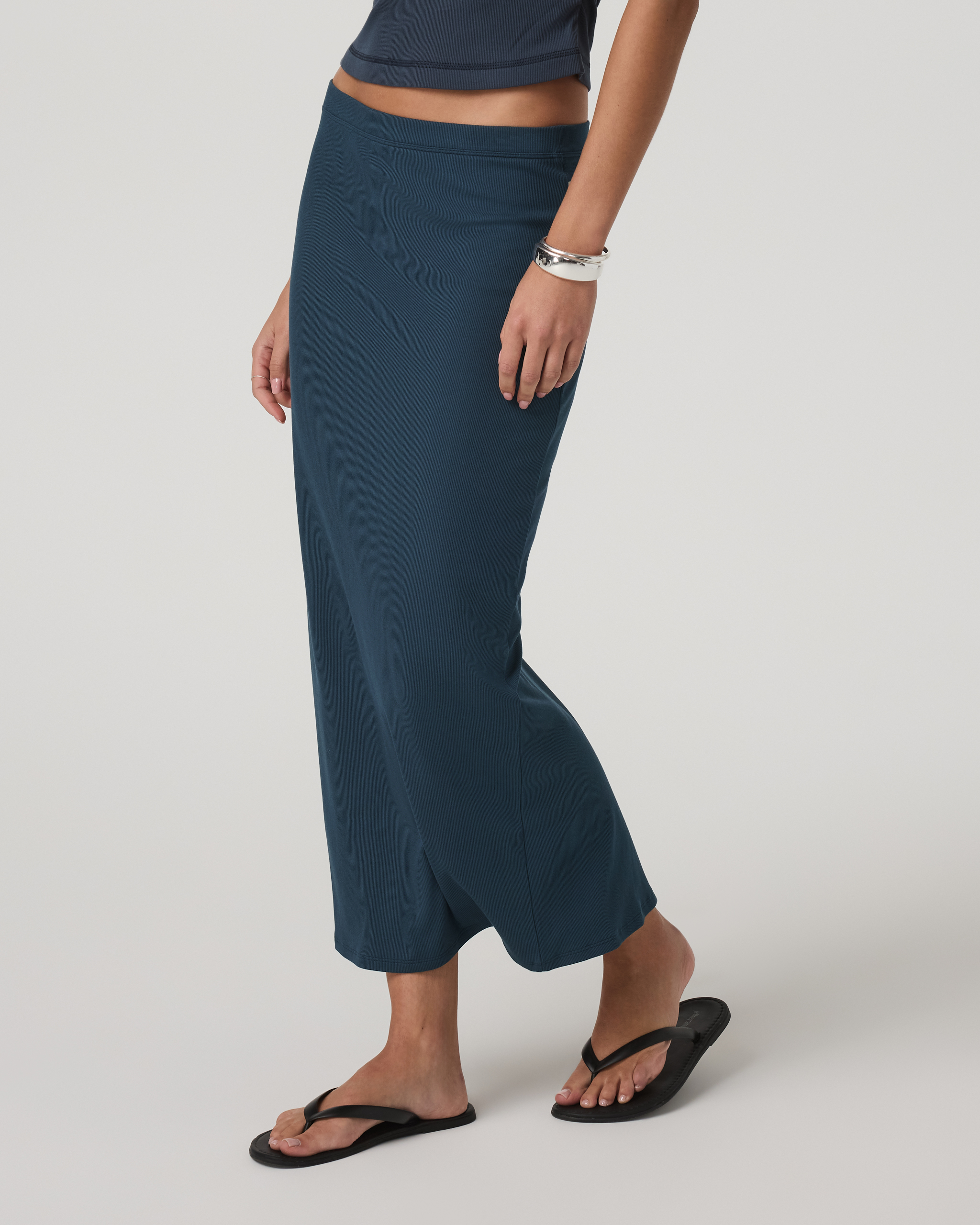 Pose Column Skirt | Ocean Blue - Image 5