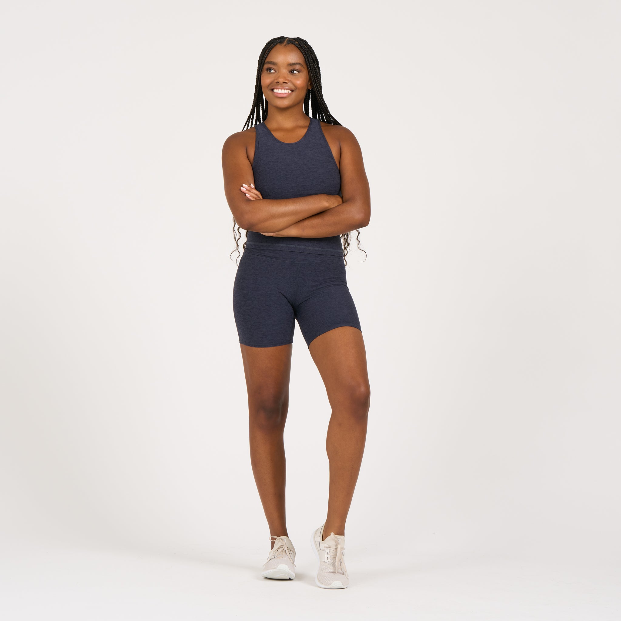 Clean Elevation Shorty 6 | Midnight Heather - Image 4