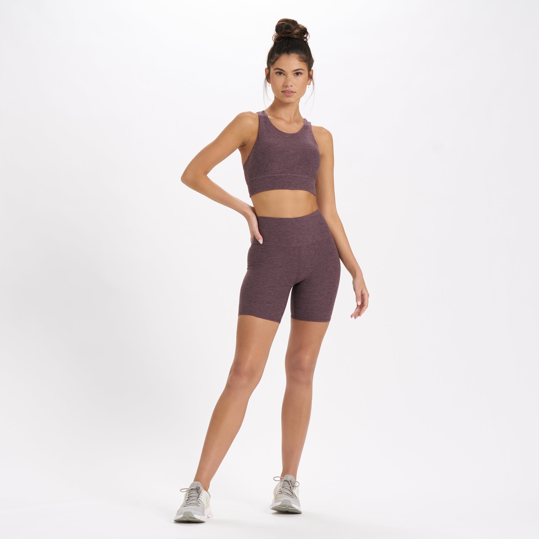 Clean Elevation Shorty 6 | Smoked Plum Heather - Image 4