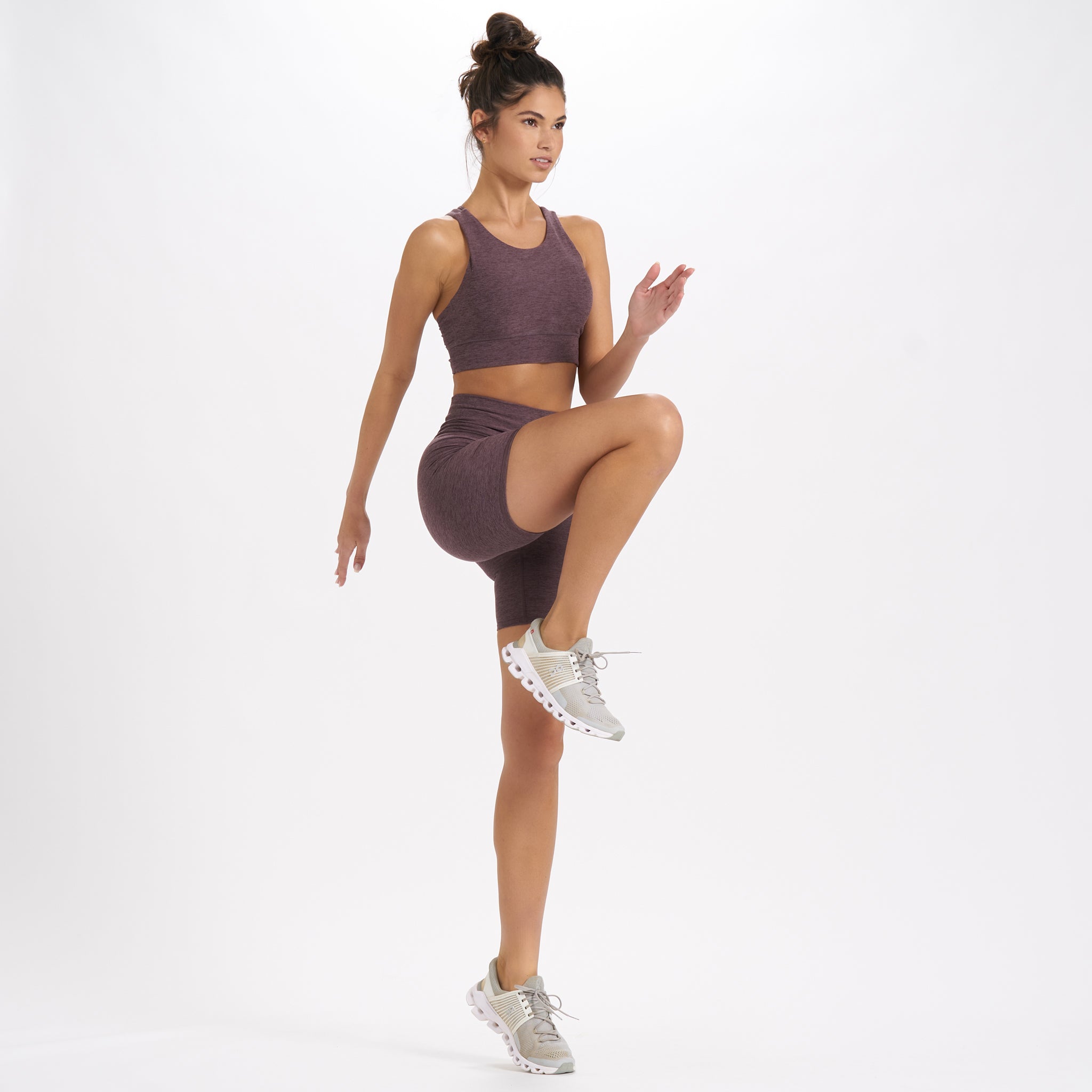 Clean Elevation Shorty 6 | Smoked Plum Heather - Image 5