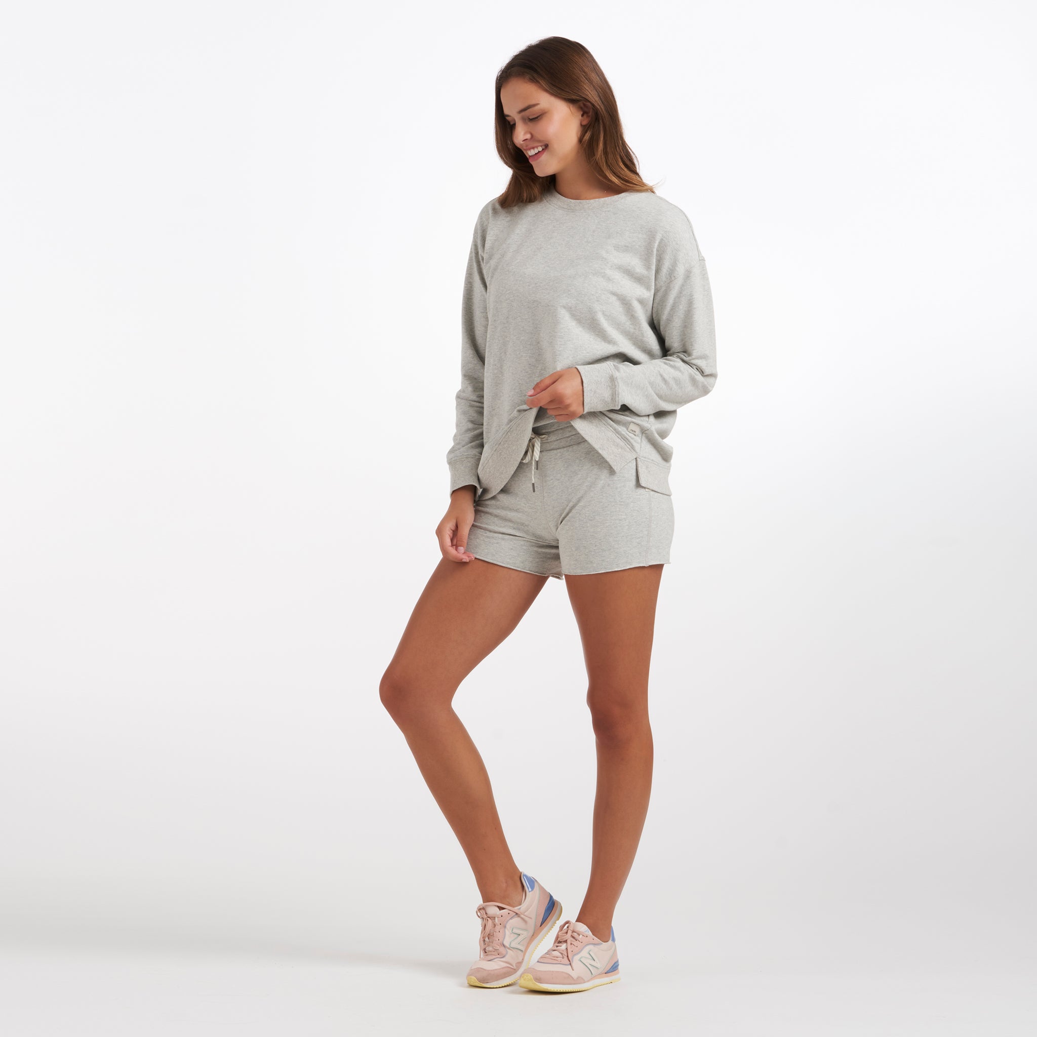 Laguna Short | Light Heather Grey - Image 4