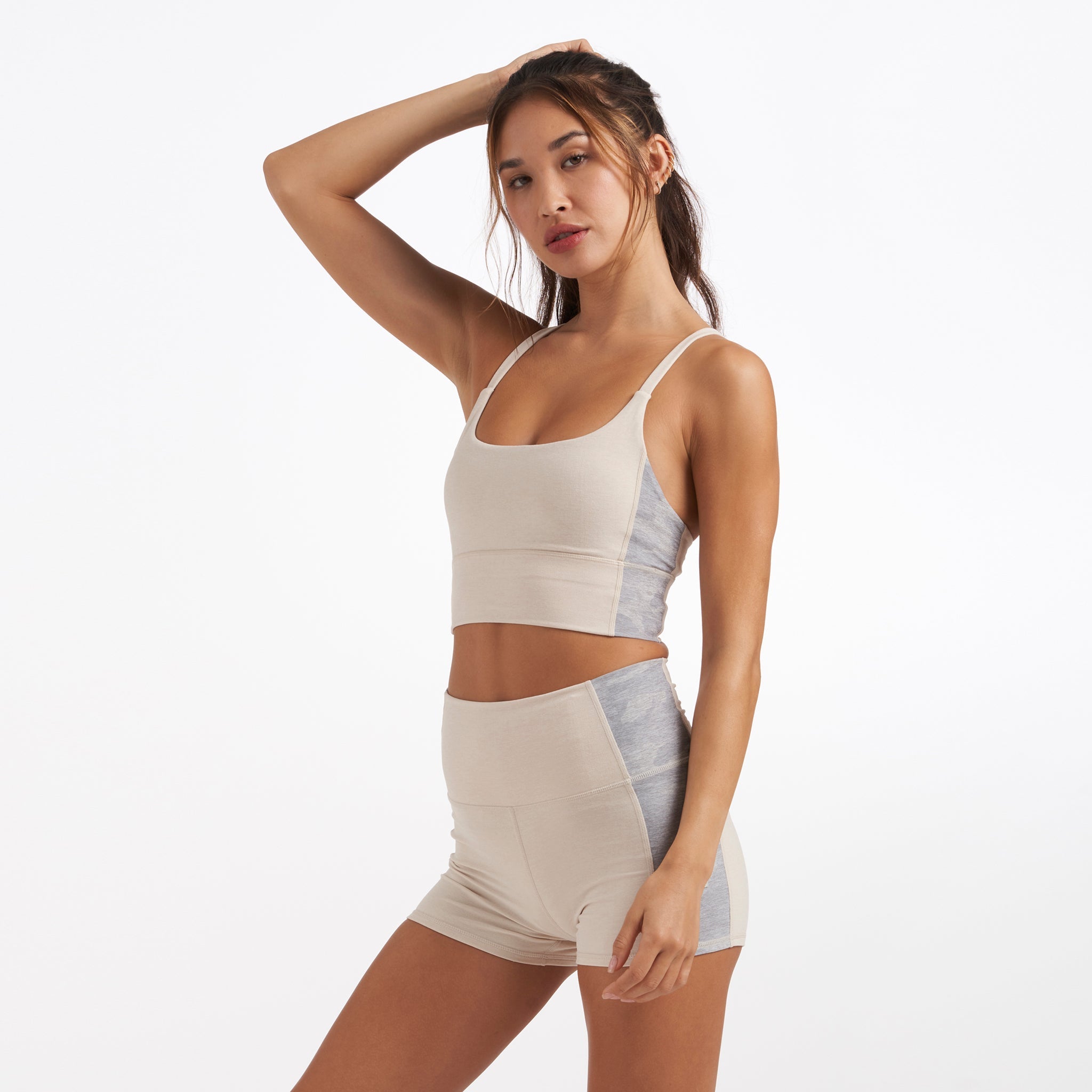 Aspire Elevation Bra | Dune Heather - Image 2