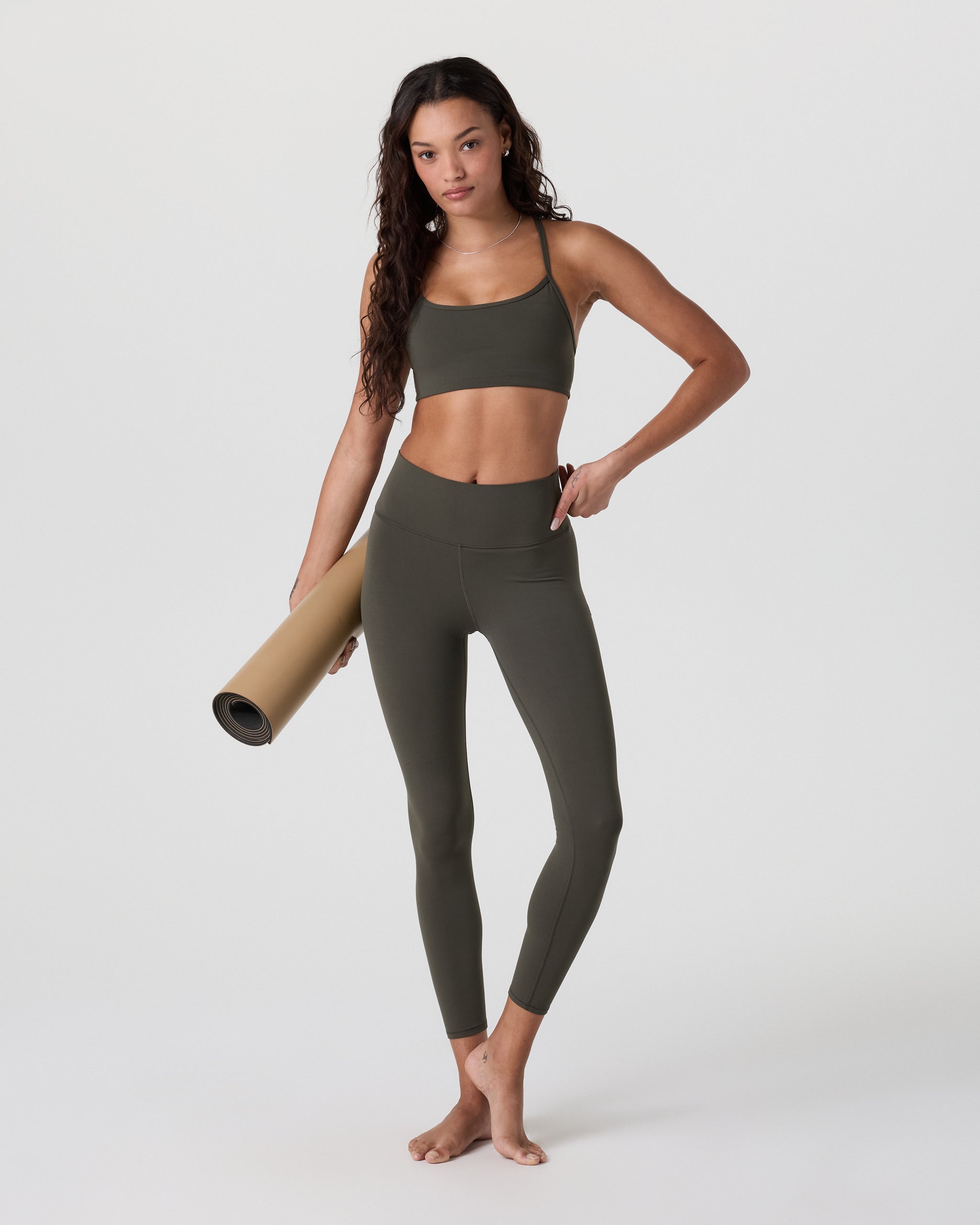 Vuori AllTheFeels™ Legging - Long | Kale - Image 2