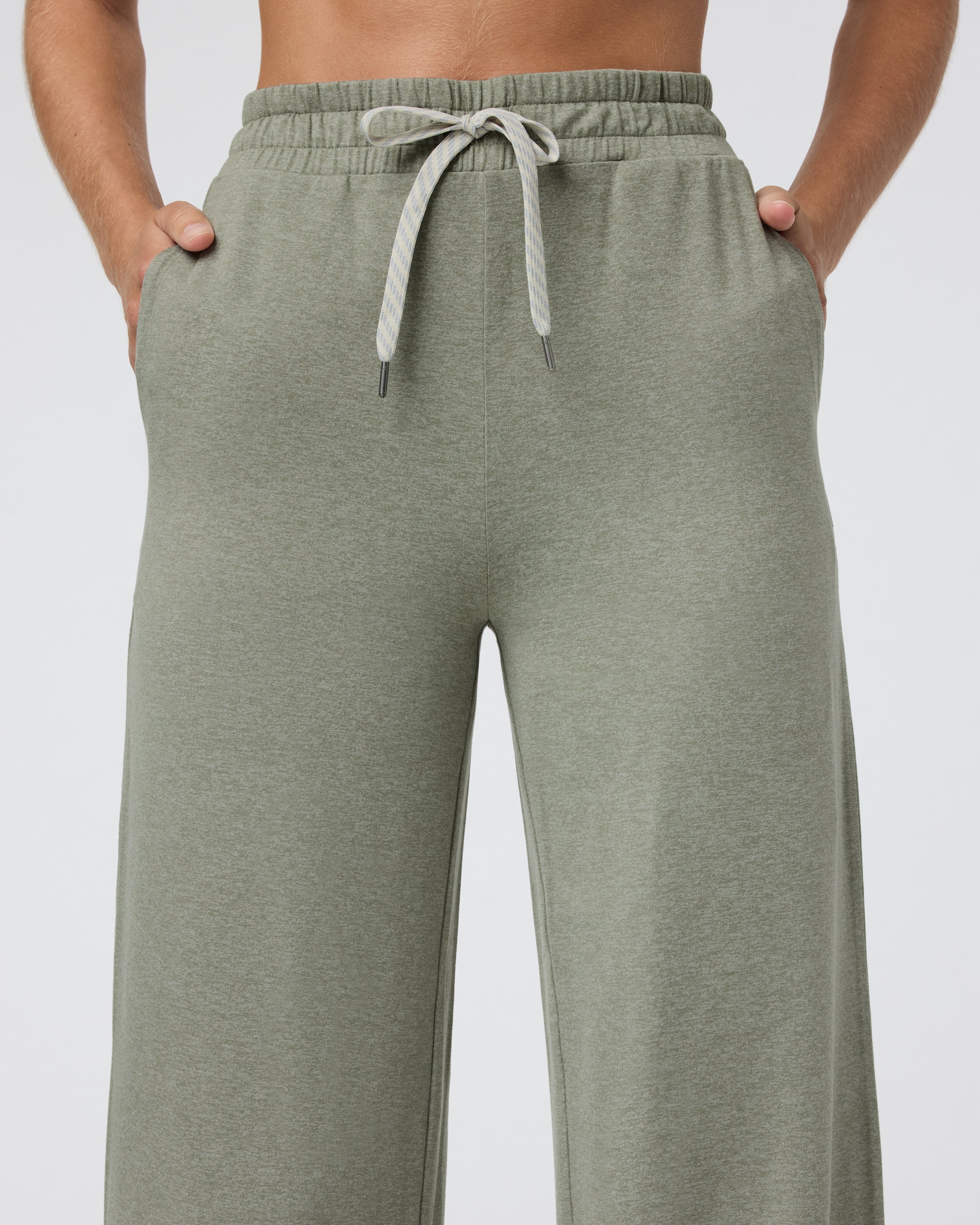 Halo Essential Wideleg Pant | Laurel Heather - Image 4