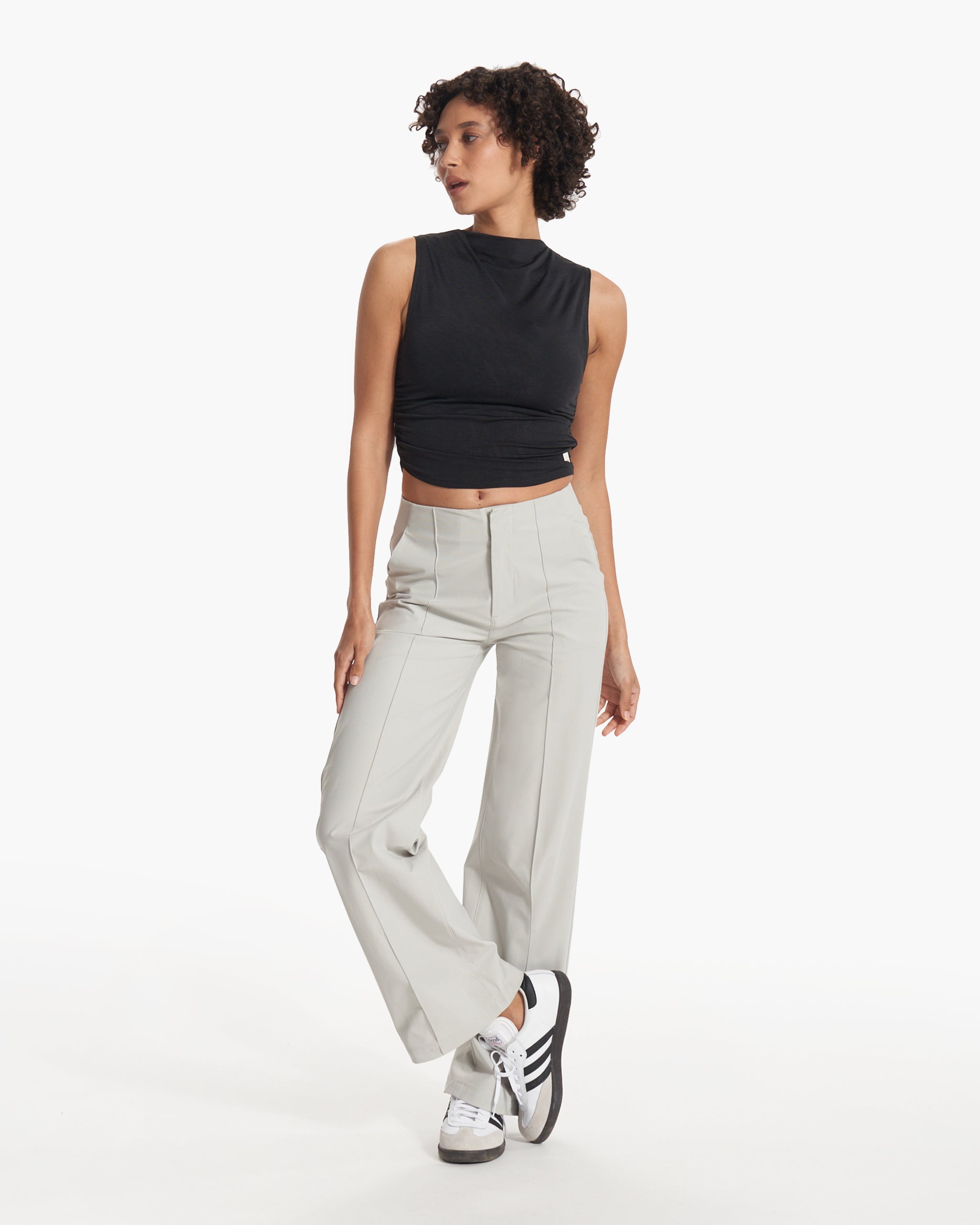 Womens Vuori Meta™ Wideleg Pant | Vapor - Image 2