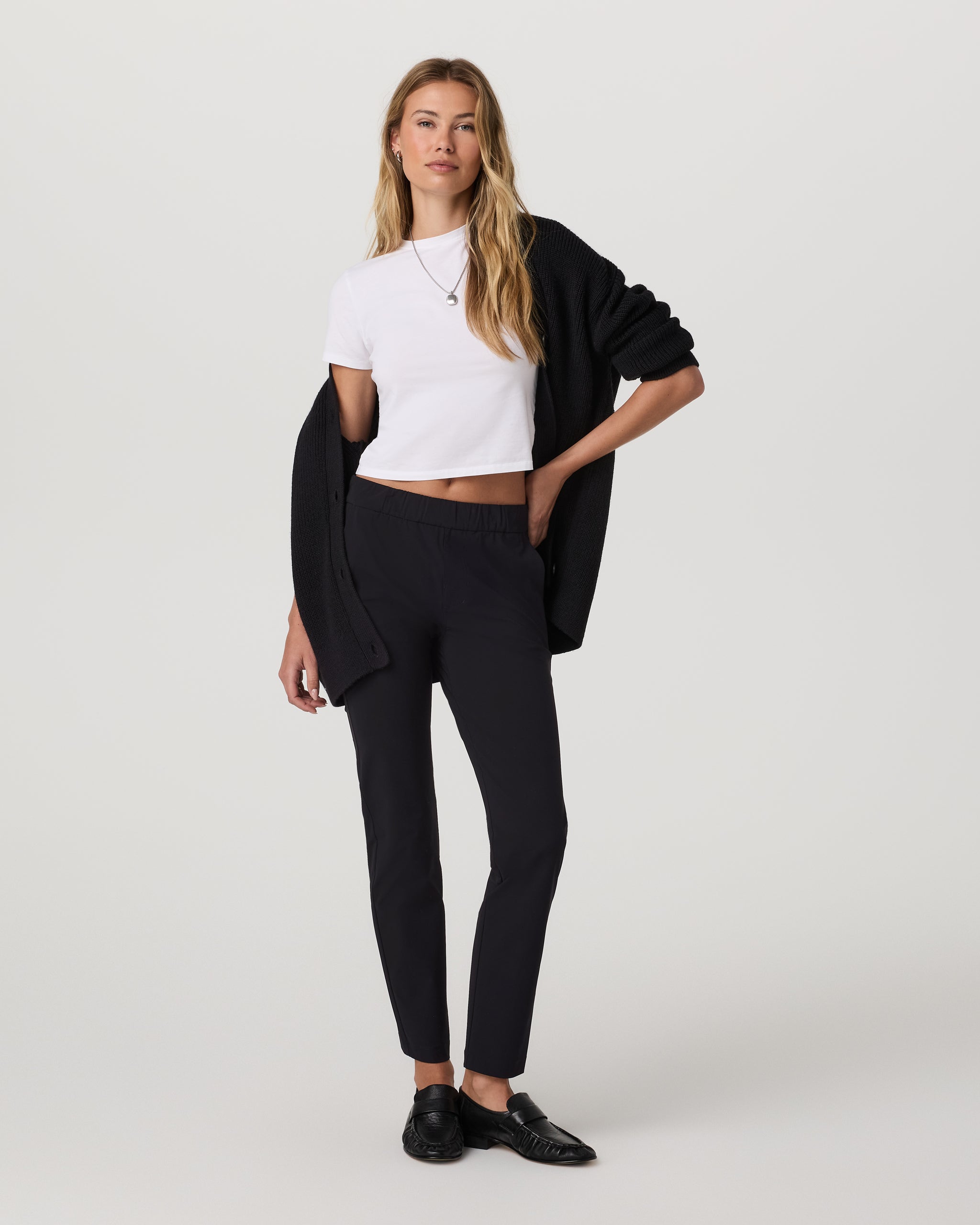 Miles Ankle Pant - Long | Black - Image 2