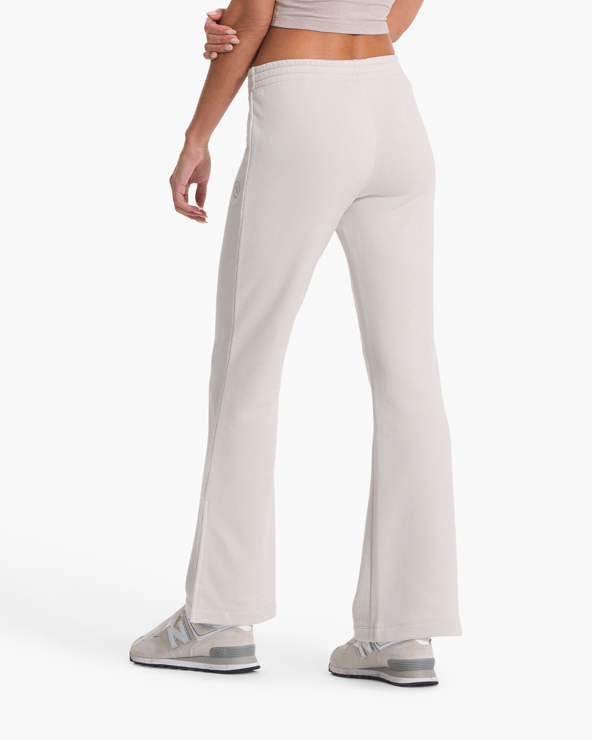 Sedona Wideleg Sweatpant | Salt - Image 4