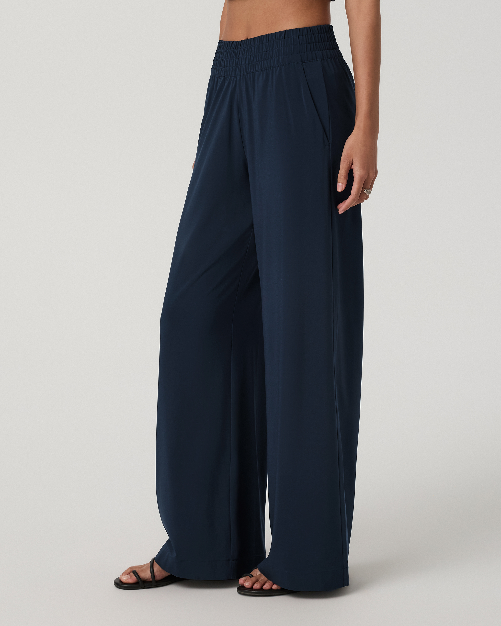 Villa Wideleg Pant - Short | Ink