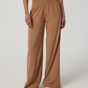 Villa Wideleg Pant | Tobacco Brown