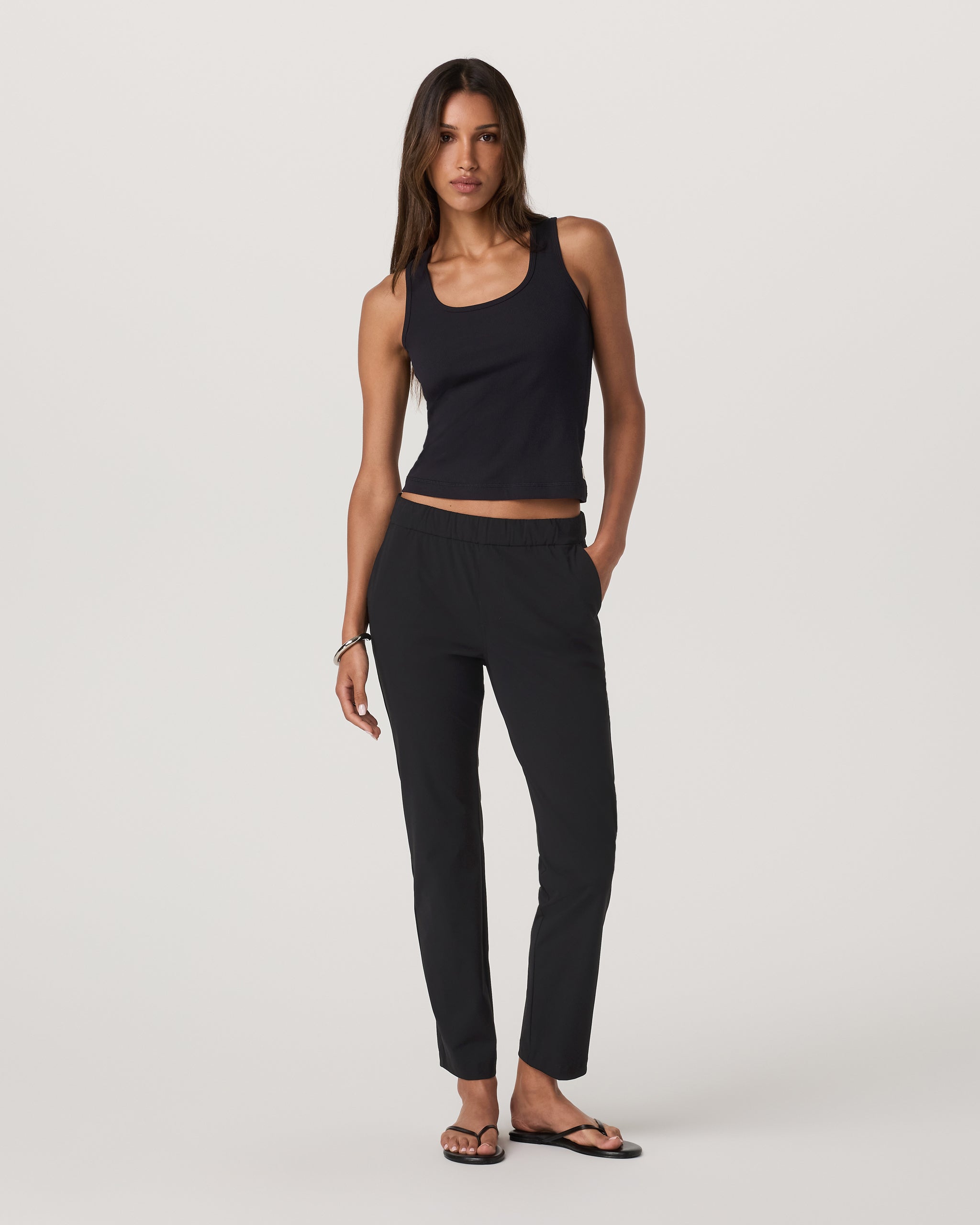 Miles Ankle Pant | Black - Image 2