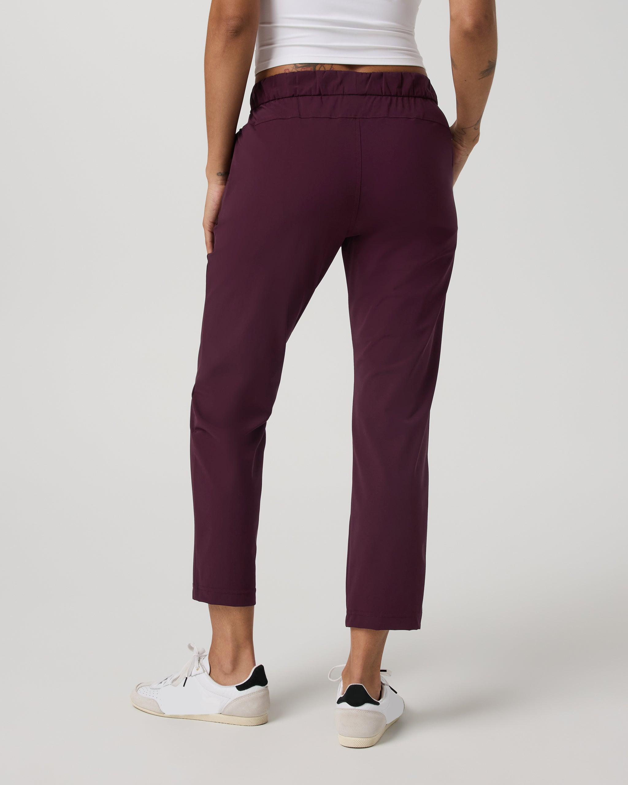 Miles Ankle Pant | Cerise - Image 3