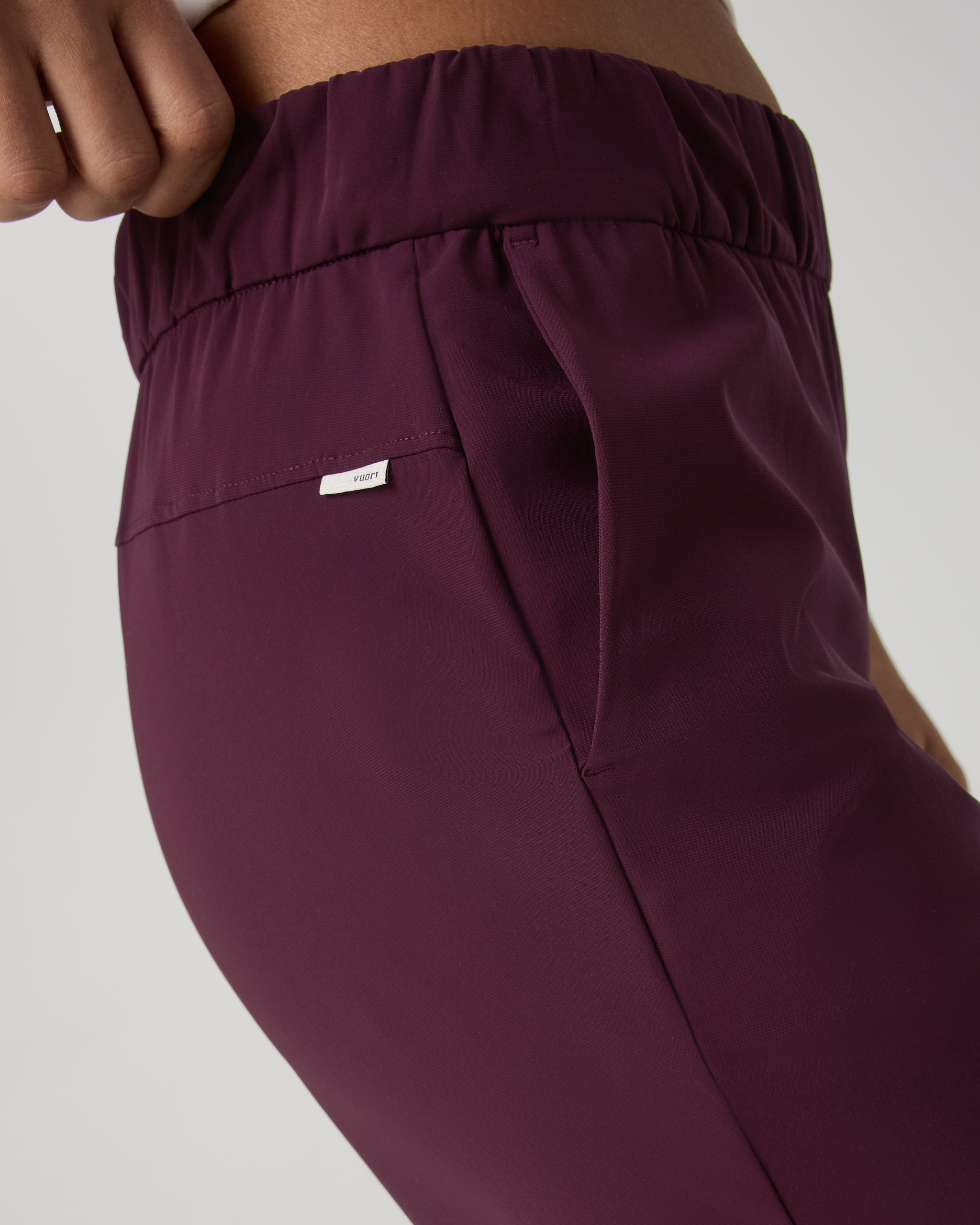 Miles Ankle Pant - Long | Cerise - Image 2