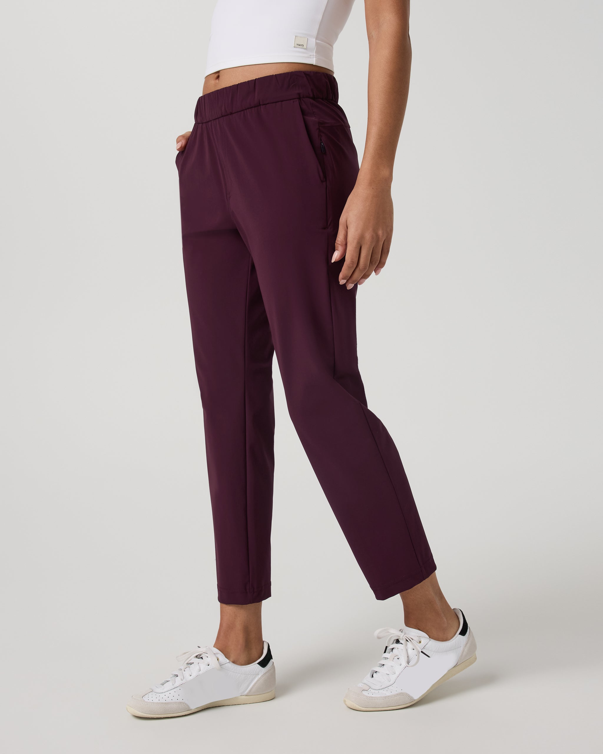 Miles Ankle Pant | Cerise - Image 5