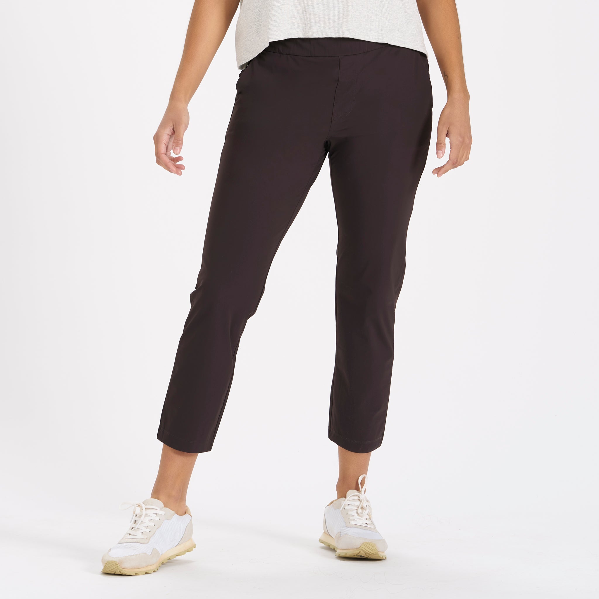 Miles Ankle Pant | Dark Cherry - Image 2