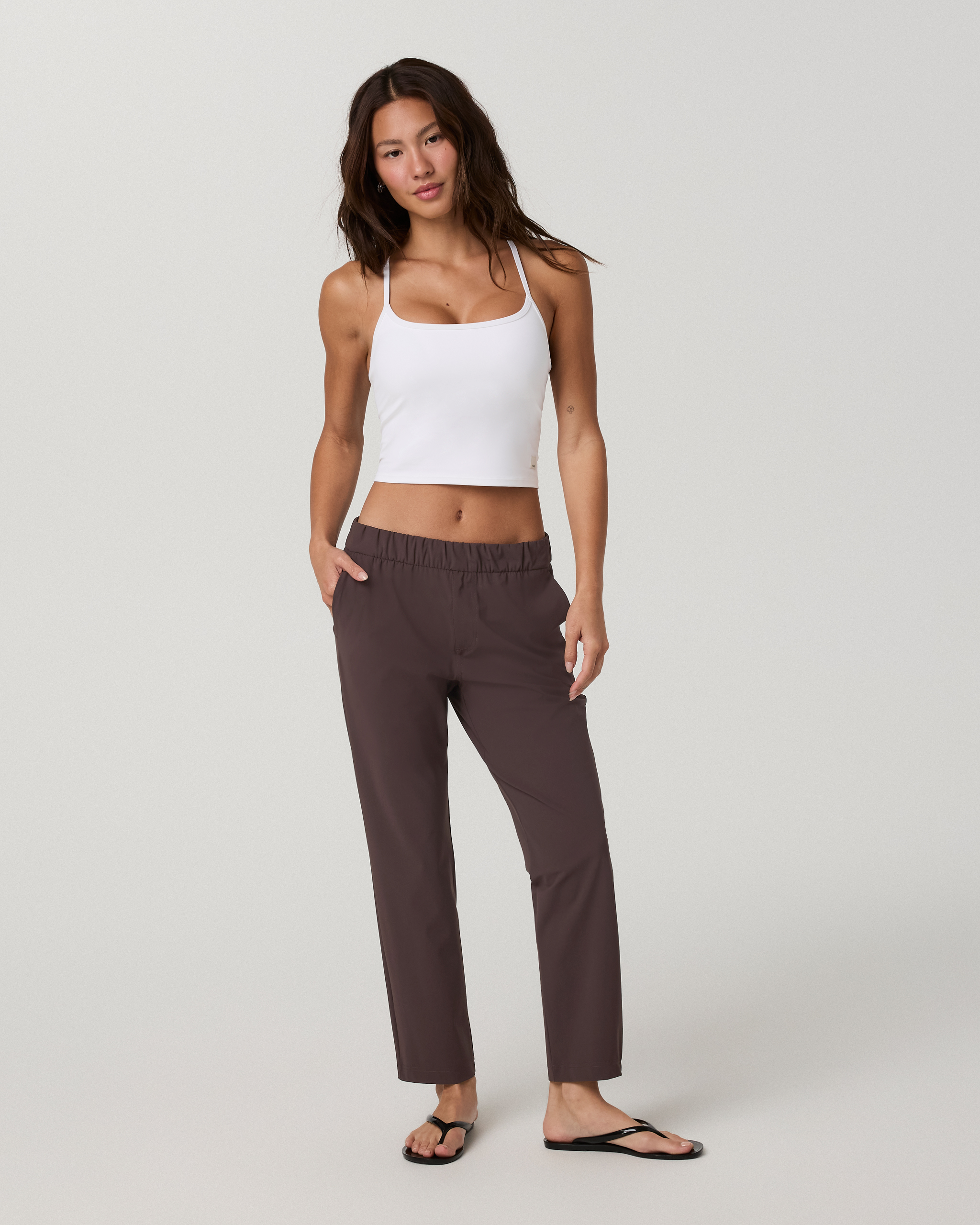 Miles Ankle Pant | French Roast - Image 4