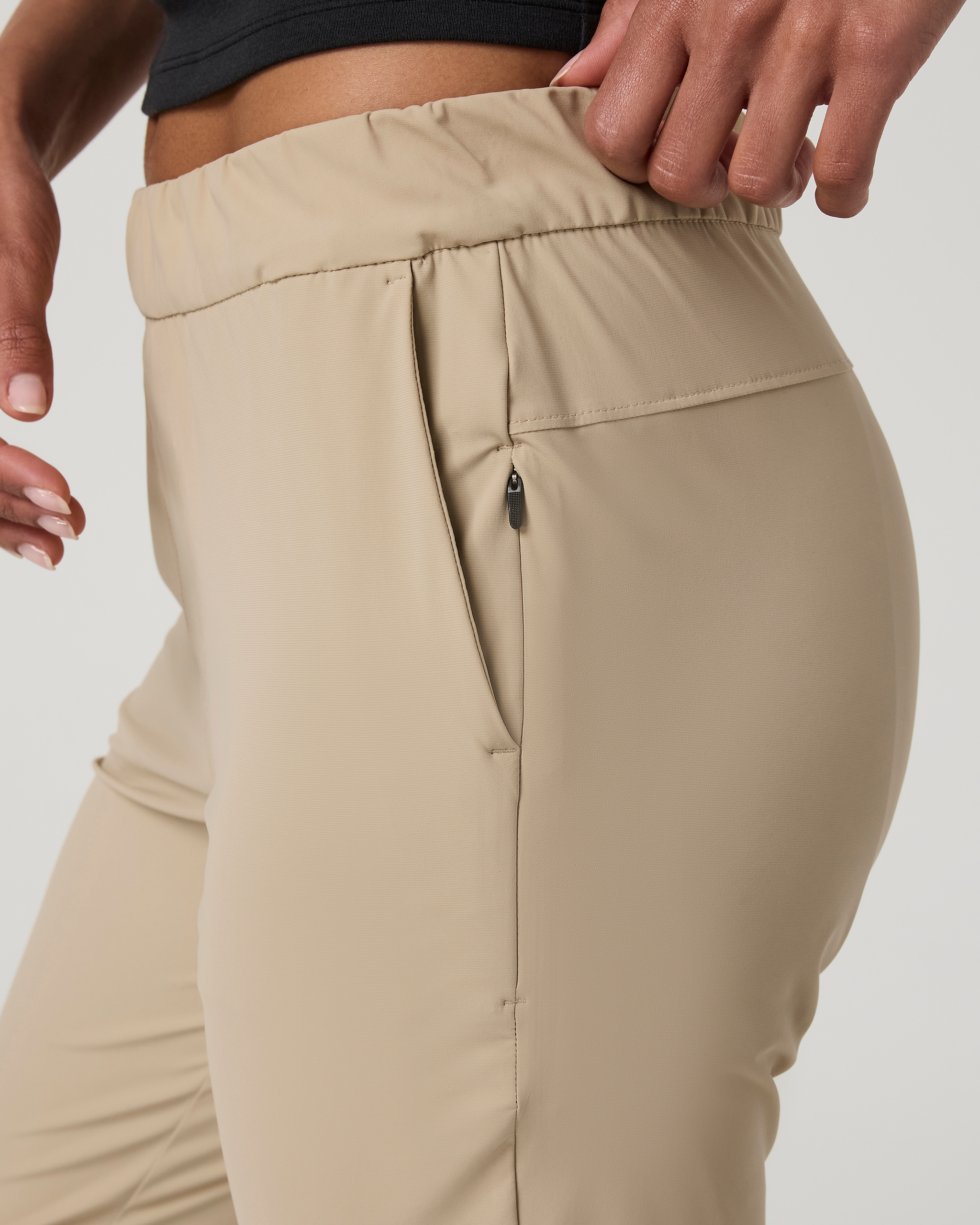 Miles Ankle Pant | Khaki - Image 5