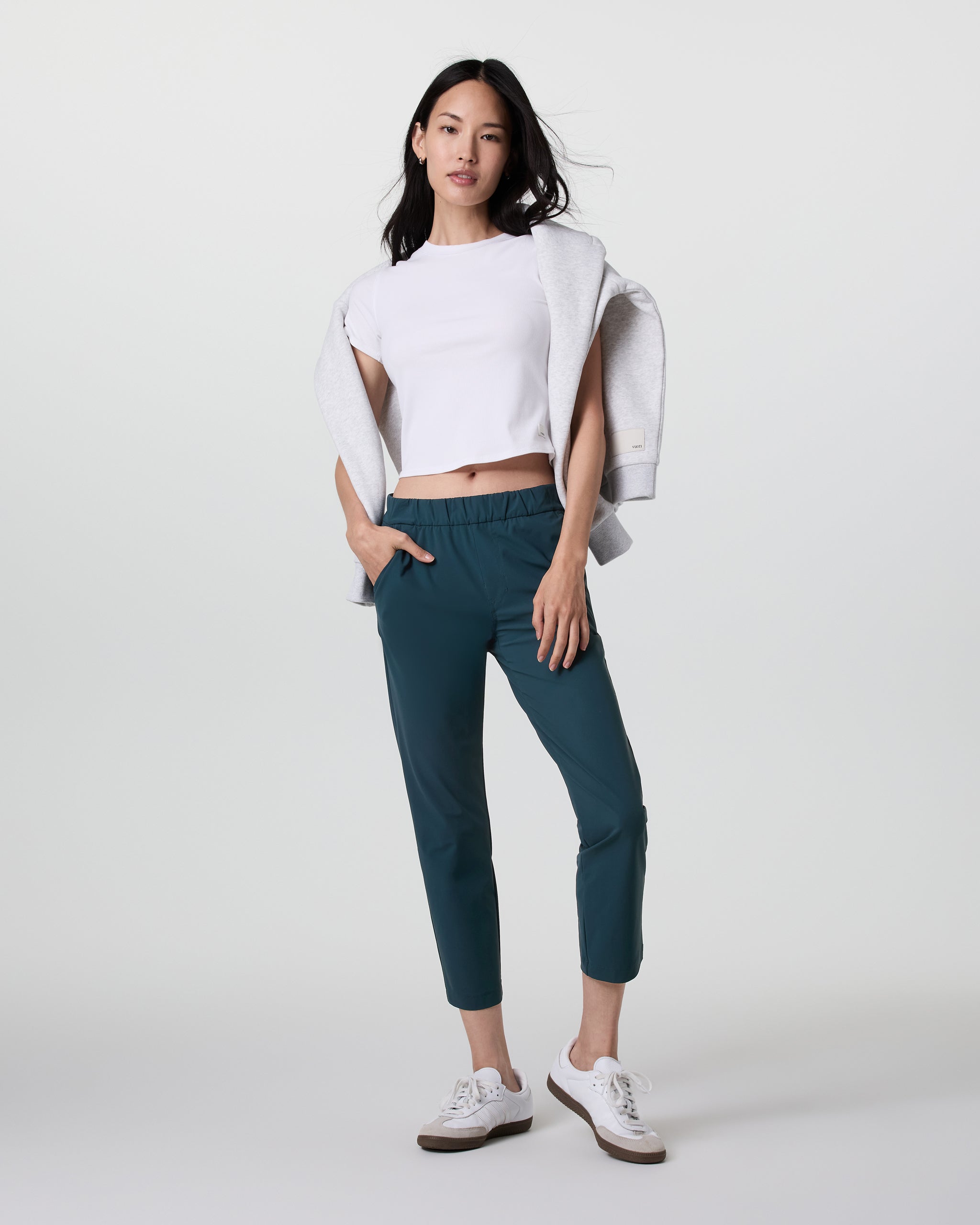 Miles Ankle Pant | Moss - Image 2