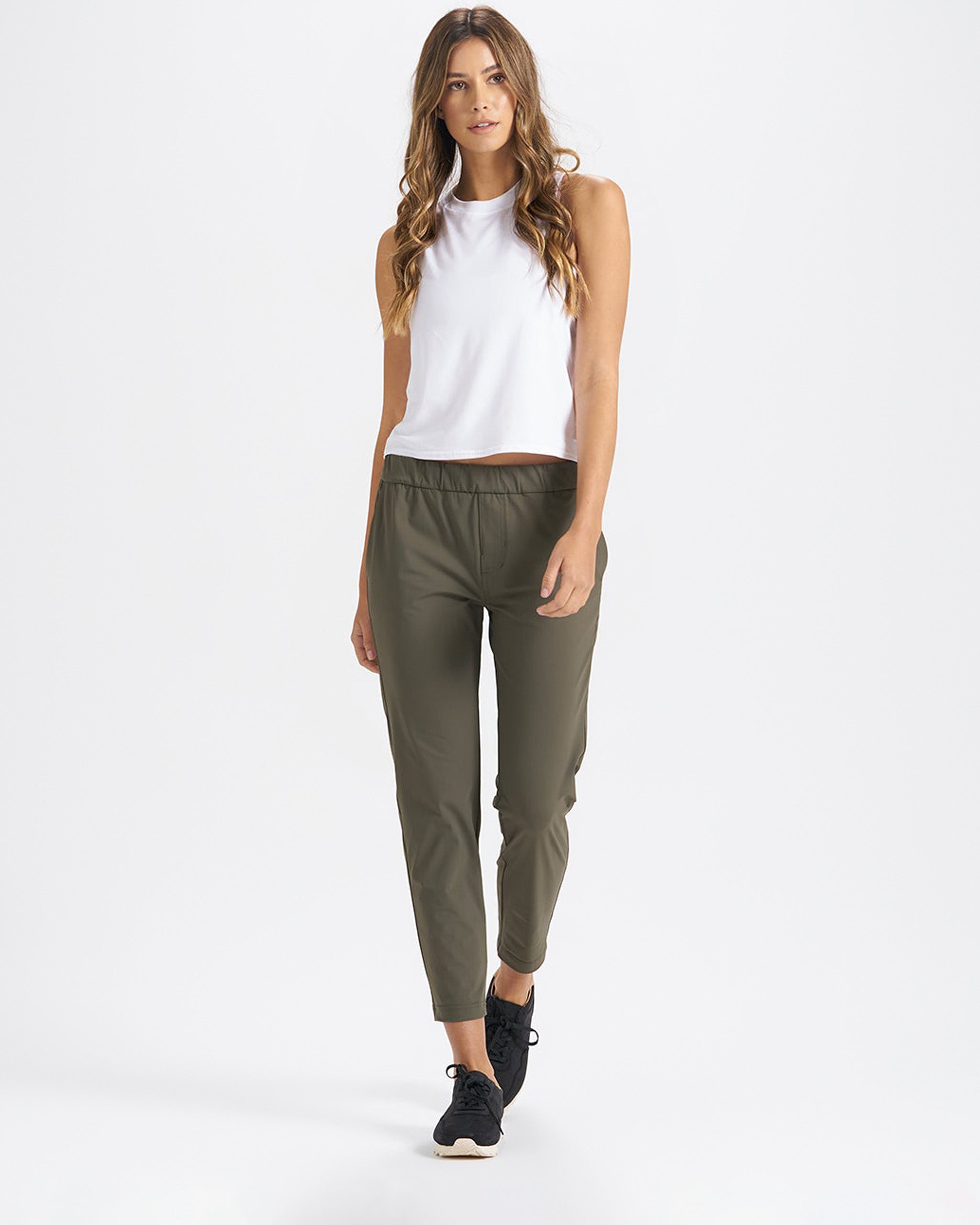 Miles Ankle Pant | Oregano - Image 3