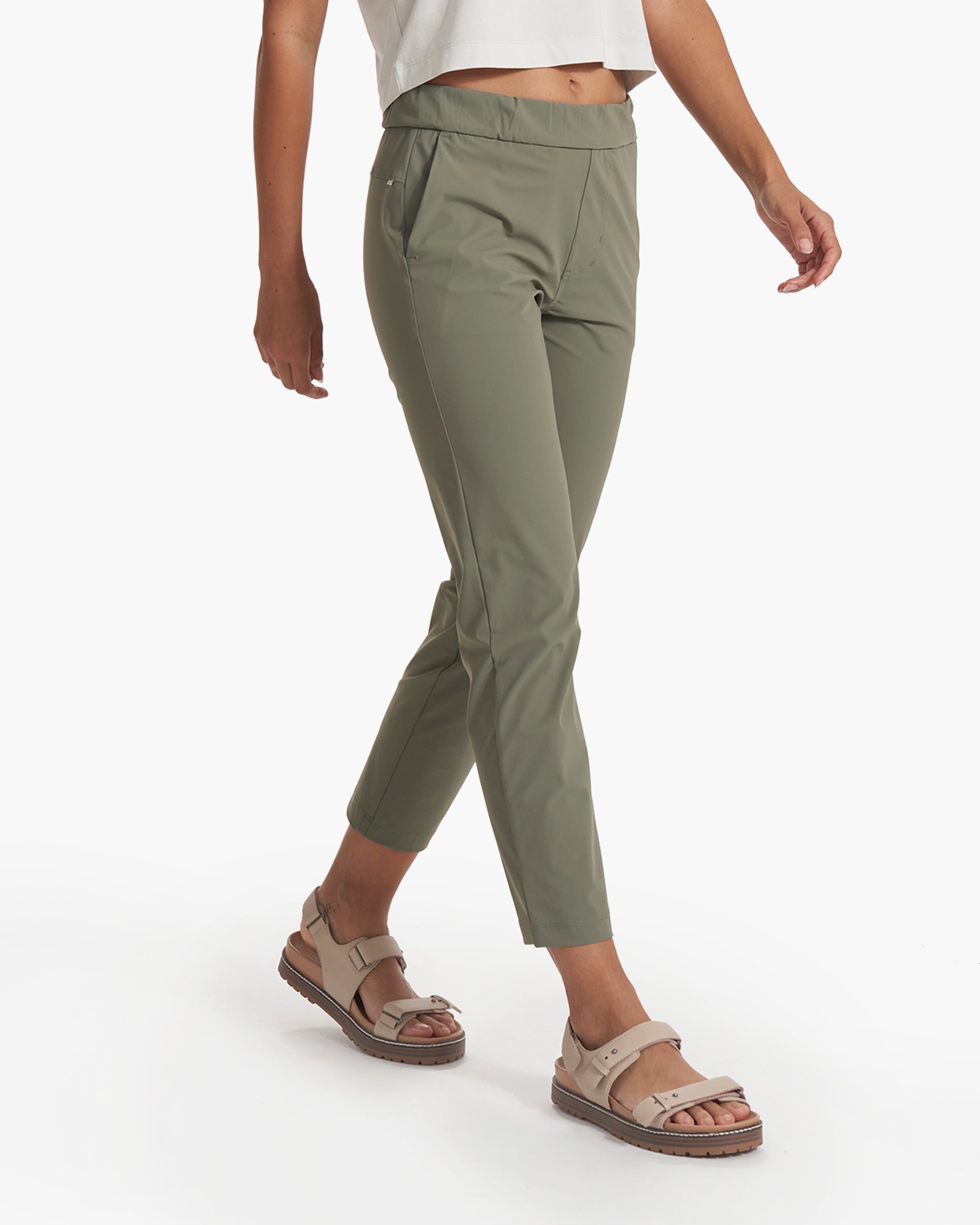 Miles Ankle Pant | Pistachio - Image 2