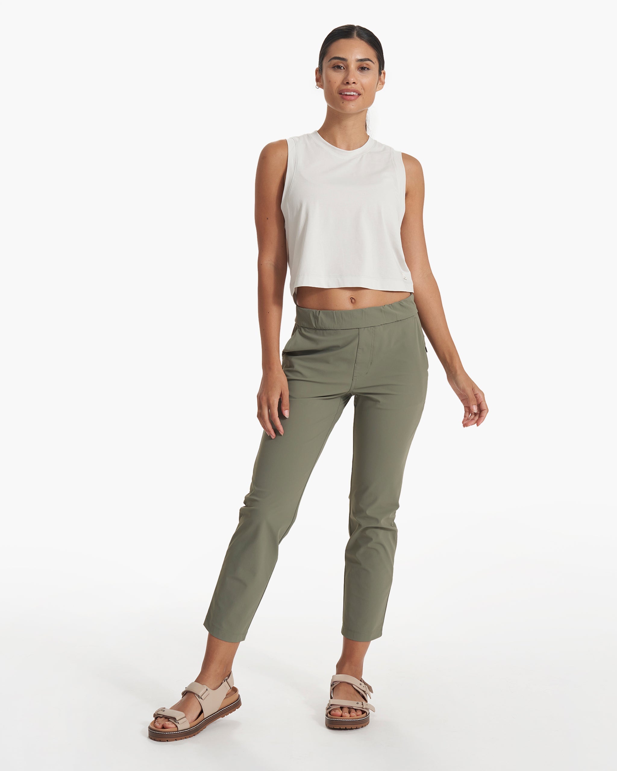 Miles Ankle Pant | Pistachio - Image 5