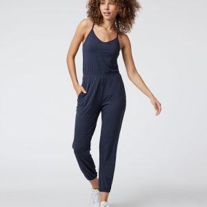 Lux Jogger Jumpsuit | Midnight Heather